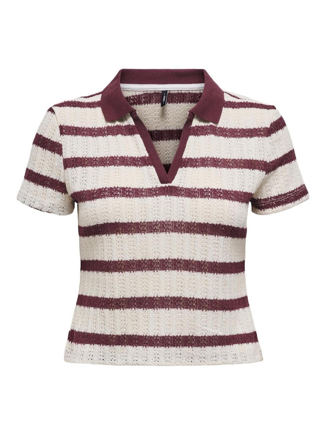 ONLY Poloshirt ONLHALIA S/S COLLAR TOP günstig online kaufen