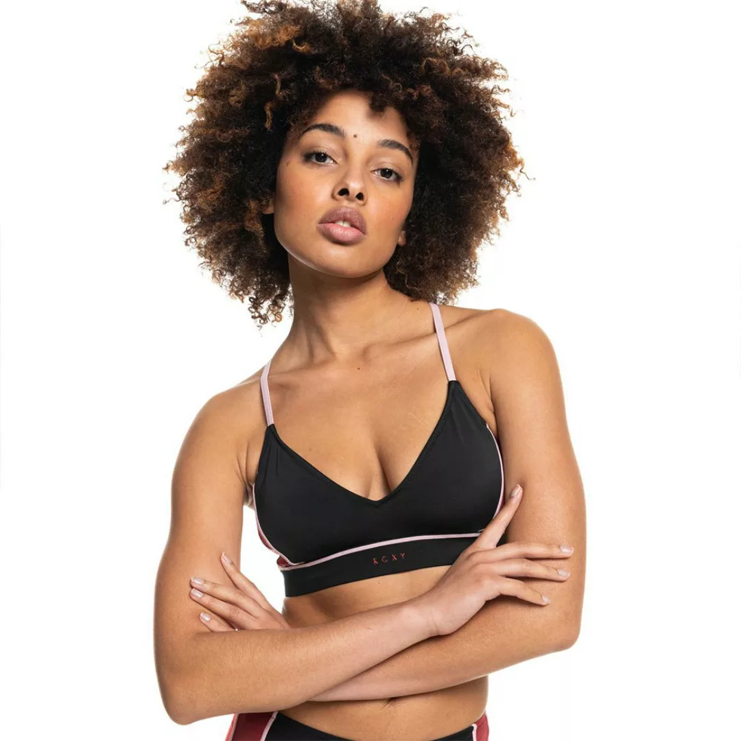 Roxy Fitness Basic Bikini Oberteil M Anthracite günstig online kaufen
