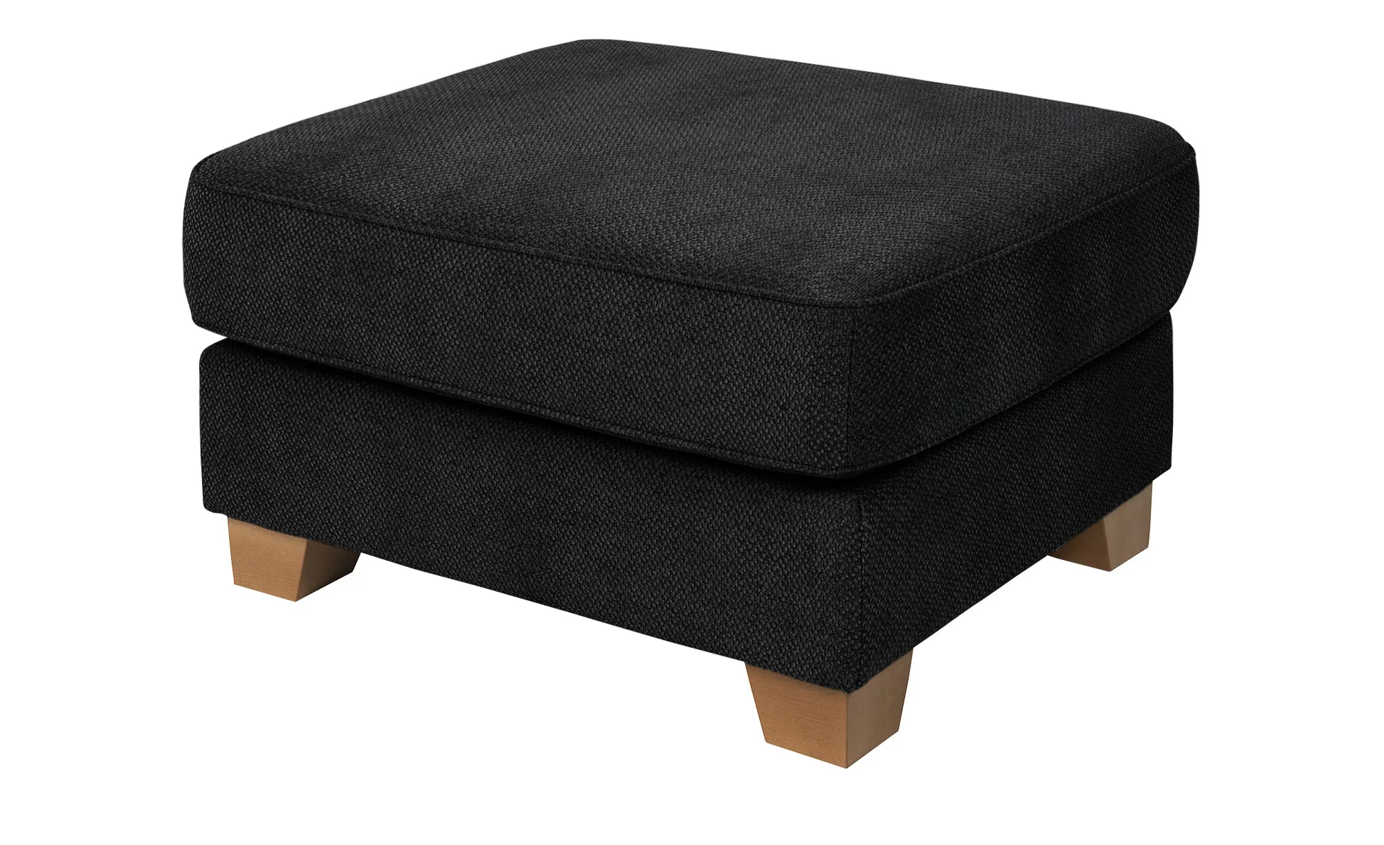 SOHO Hocker  Franka ¦ schwarz ¦ Maße (cm): B: 75 H: 42 T: 62 Polstermöbel > günstig online kaufen