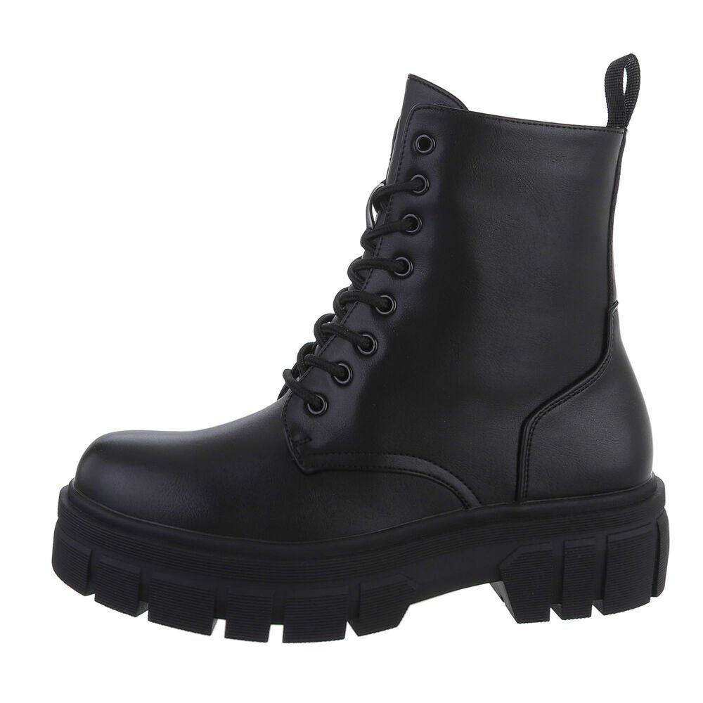 Ital-Design Damen Schnürschuhe Freizeit Schnürstiefelette (80951364) günstig online kaufen