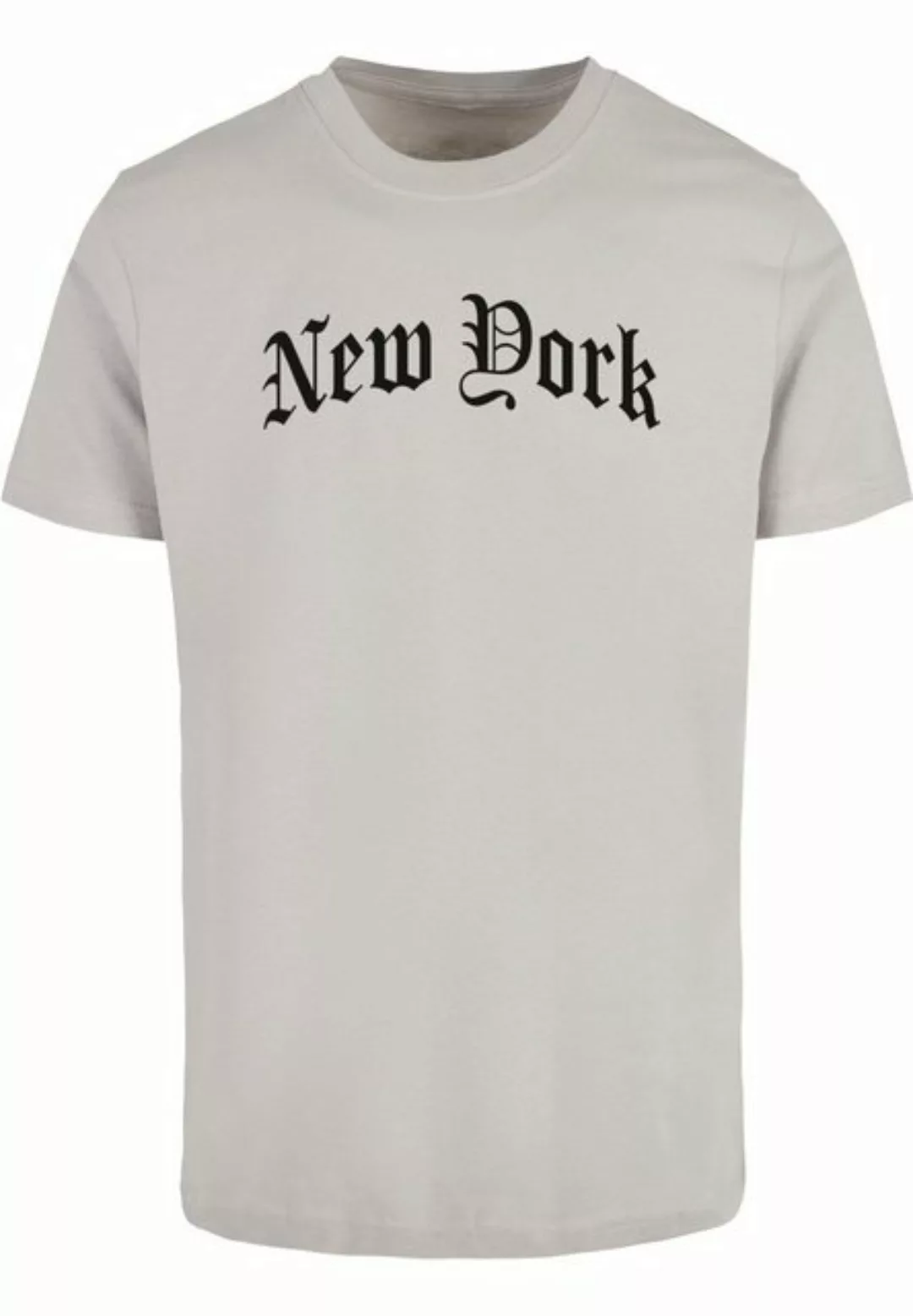 MisterTee T-Shirt MisterTee Herren New York Wording Tee (1-tlg) günstig online kaufen