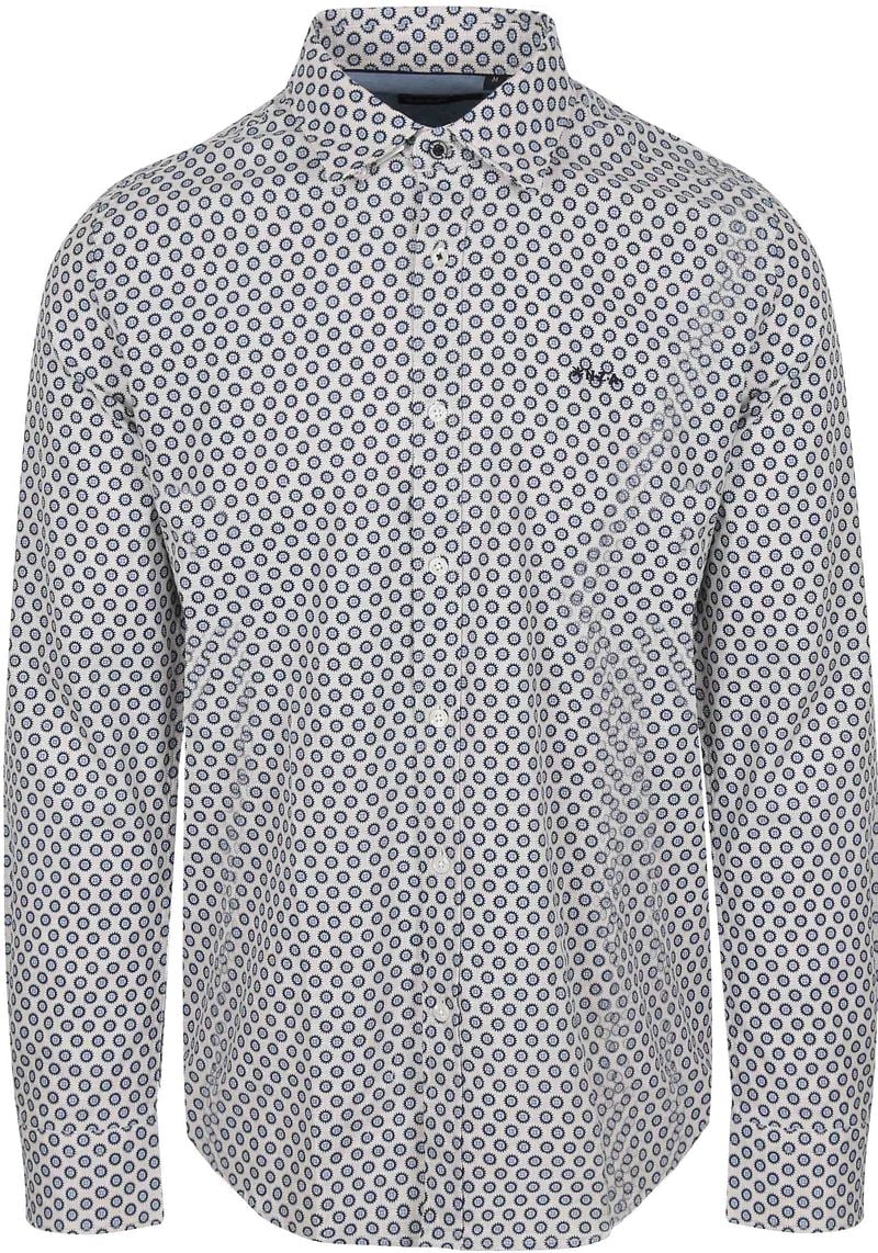 NZA Hemd Jaden Leinen Blend Blau - Größe XXL günstig online kaufen