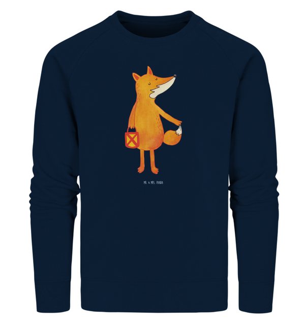 Mr. & Mrs. Panda Longpullover Größe XL Fuchs Laterne - French Navy - Gesche günstig online kaufen