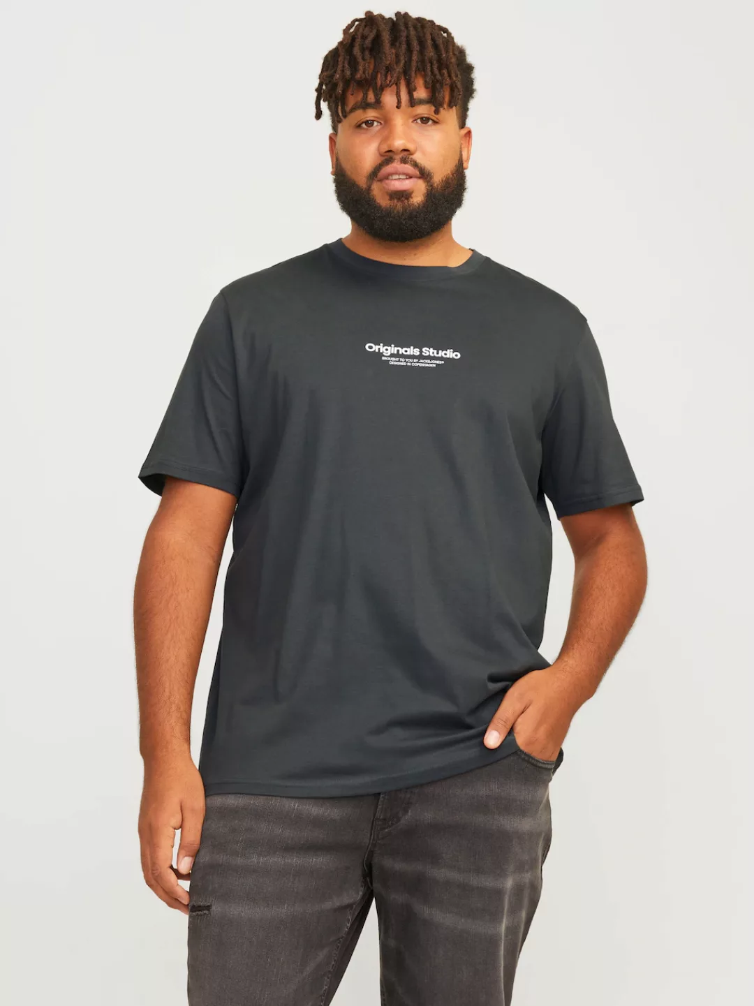 Jack & Jones PlusSize Kurzarmshirt JORVESTERBRO TEE SS CREW NECK NOOS PLS günstig online kaufen