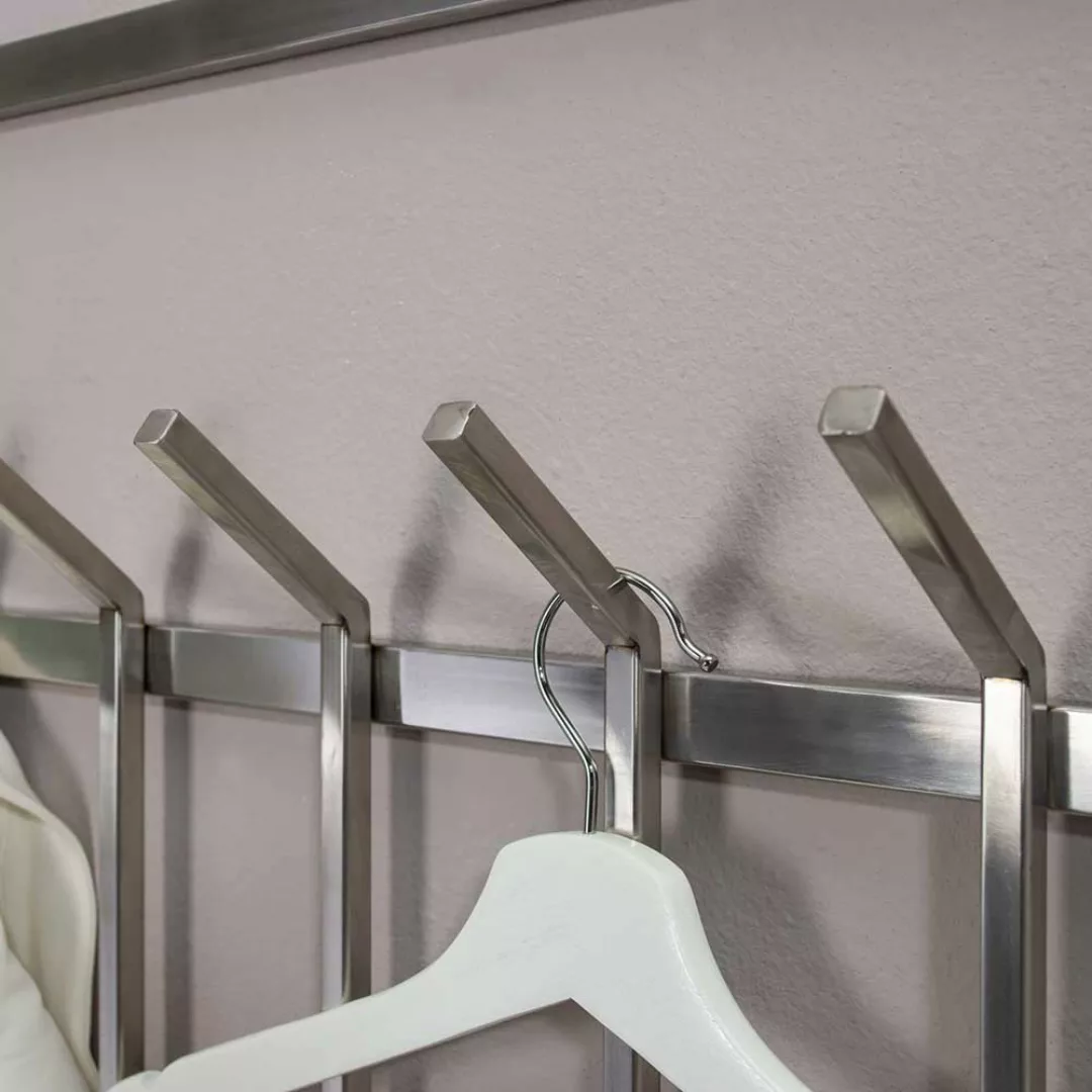 Metall Garderobenpaneel in modernem Design 100 cm hoch günstig online kaufen