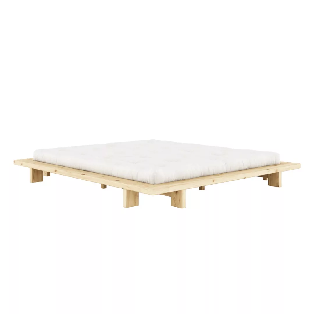 Karup Design Bettgestell "JAPAN BED Bodenbett, Holzrahmen, Futonbett, Jugen günstig online kaufen