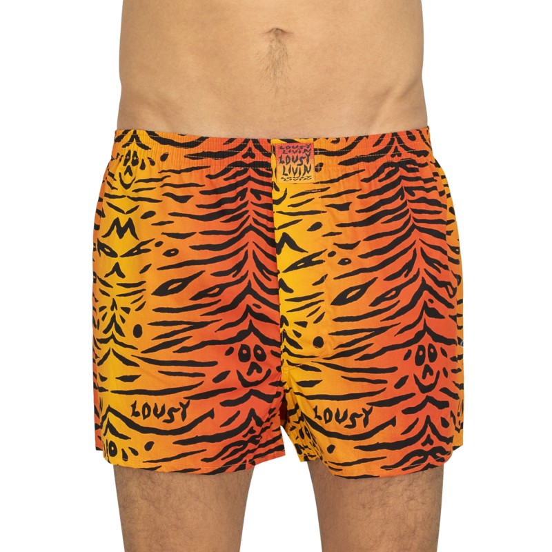 Lousy Livin Boxershorts Rot mit All-Over-Print günstig online kaufen