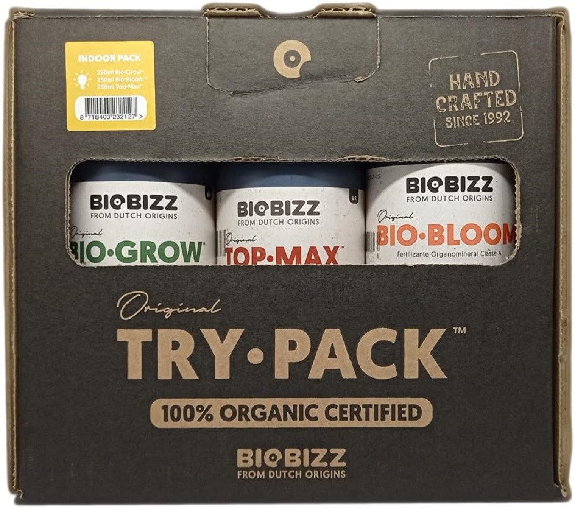 Biobizz Pflanzendünger Biobizz Try-Pack Indoor Biologischer günstig online kaufen