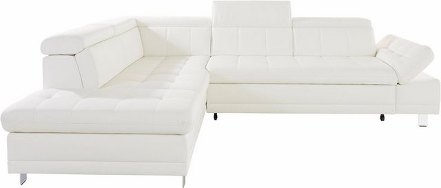 sit&more Ecksofa "Limit L-Form", wahlweise mit Bettfunktion und Bettkasten günstig online kaufen