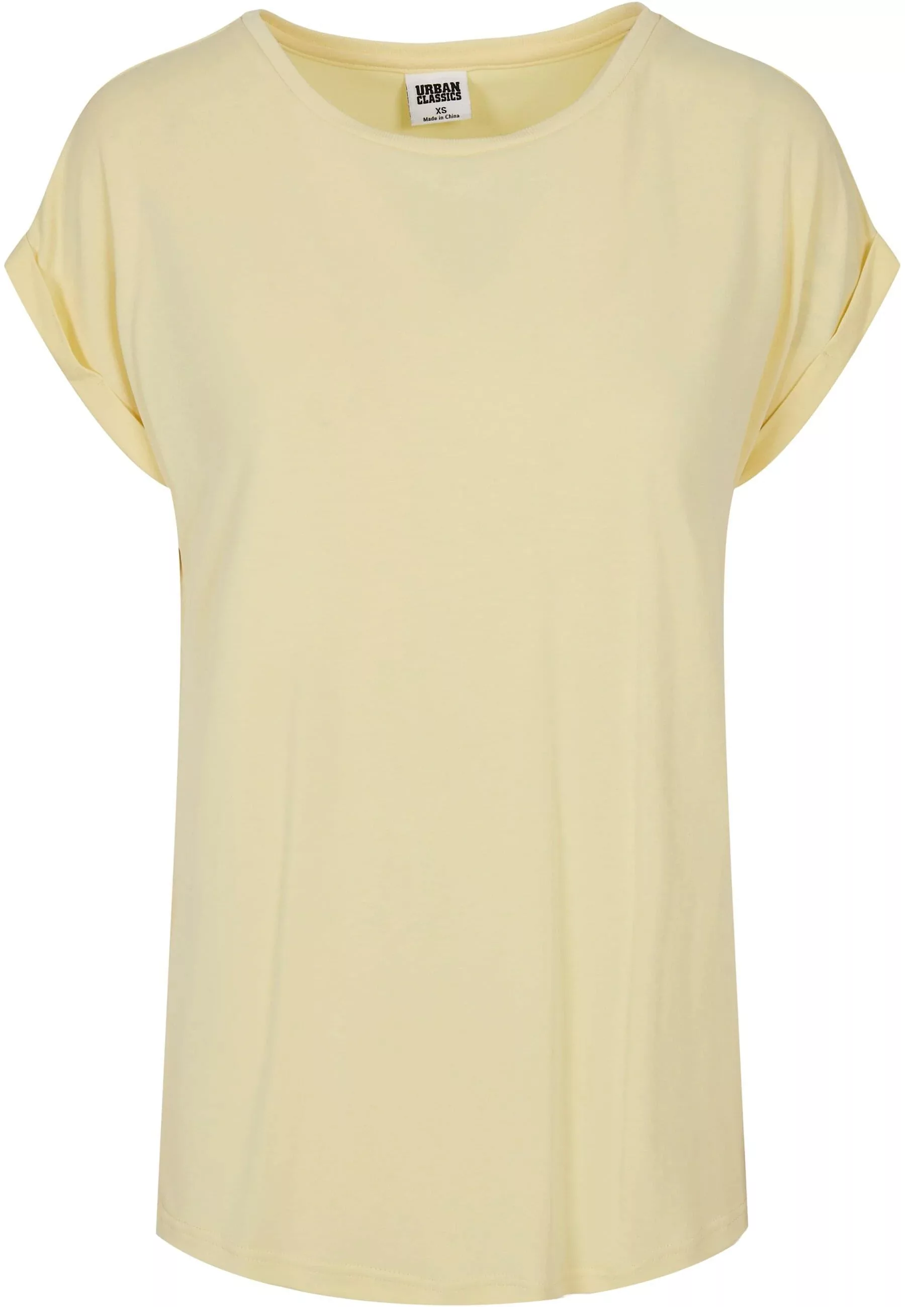 URBAN CLASSICS Kurzarmshirt "Urban Classics Damen Ladies Modal Extended Sho günstig online kaufen