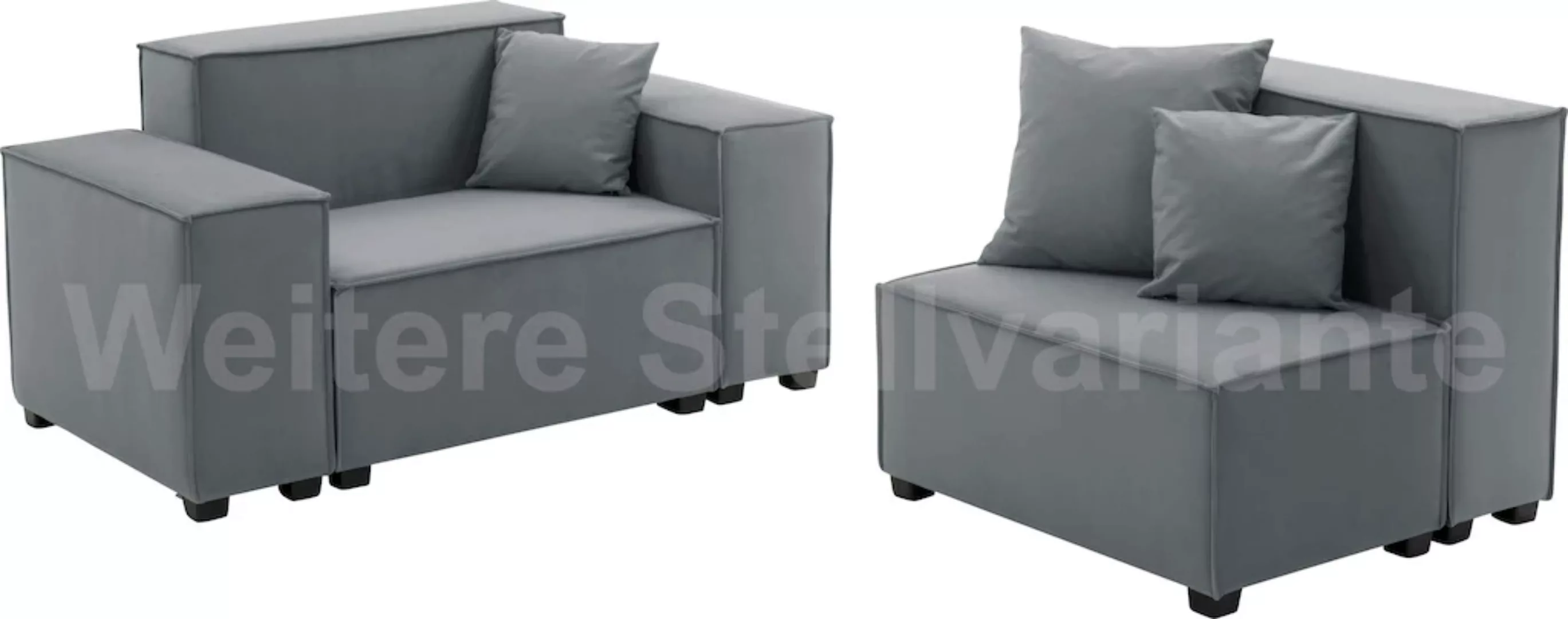 Max Winzer® Wohnlandschaft »MOVE«, (Set), Sofa-Set 01 aus 6 Sitz-Elementen, günstig online kaufen