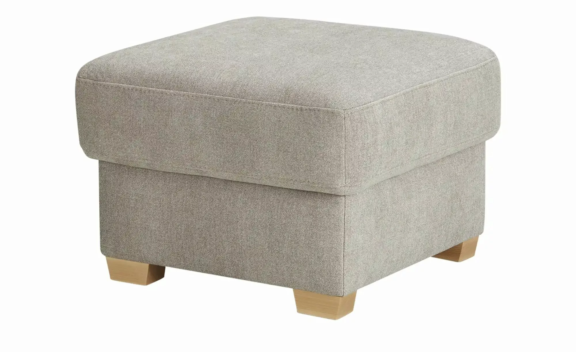 bobb Hocker mit Boxspringpolsterung  Lisa de Luxe ¦ grau ¦ Maße (cm): B: 61 günstig online kaufen