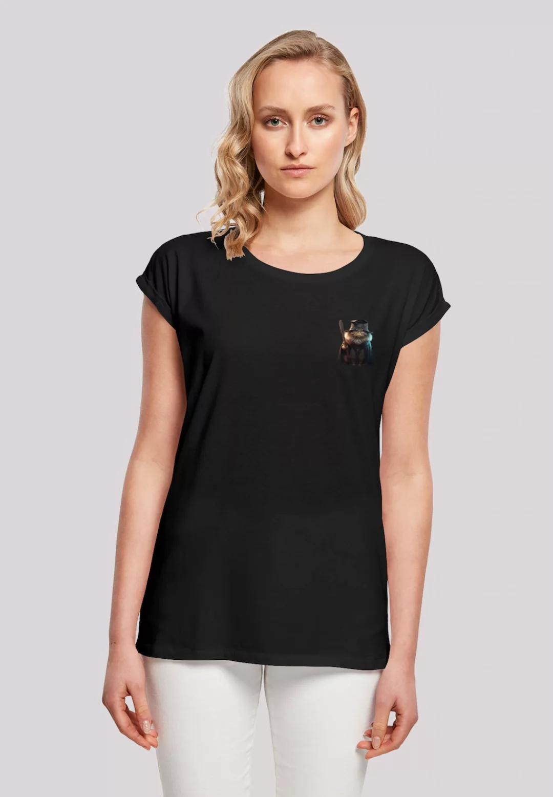 F4NT4STIC T-Shirt "Wizard Cat SHORT SLEEVE TEE" günstig online kaufen