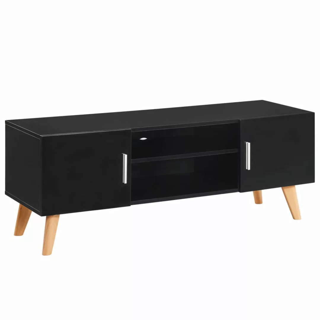 Tv-schrank Schwarz 120×40×46 Cm Mdf günstig online kaufen