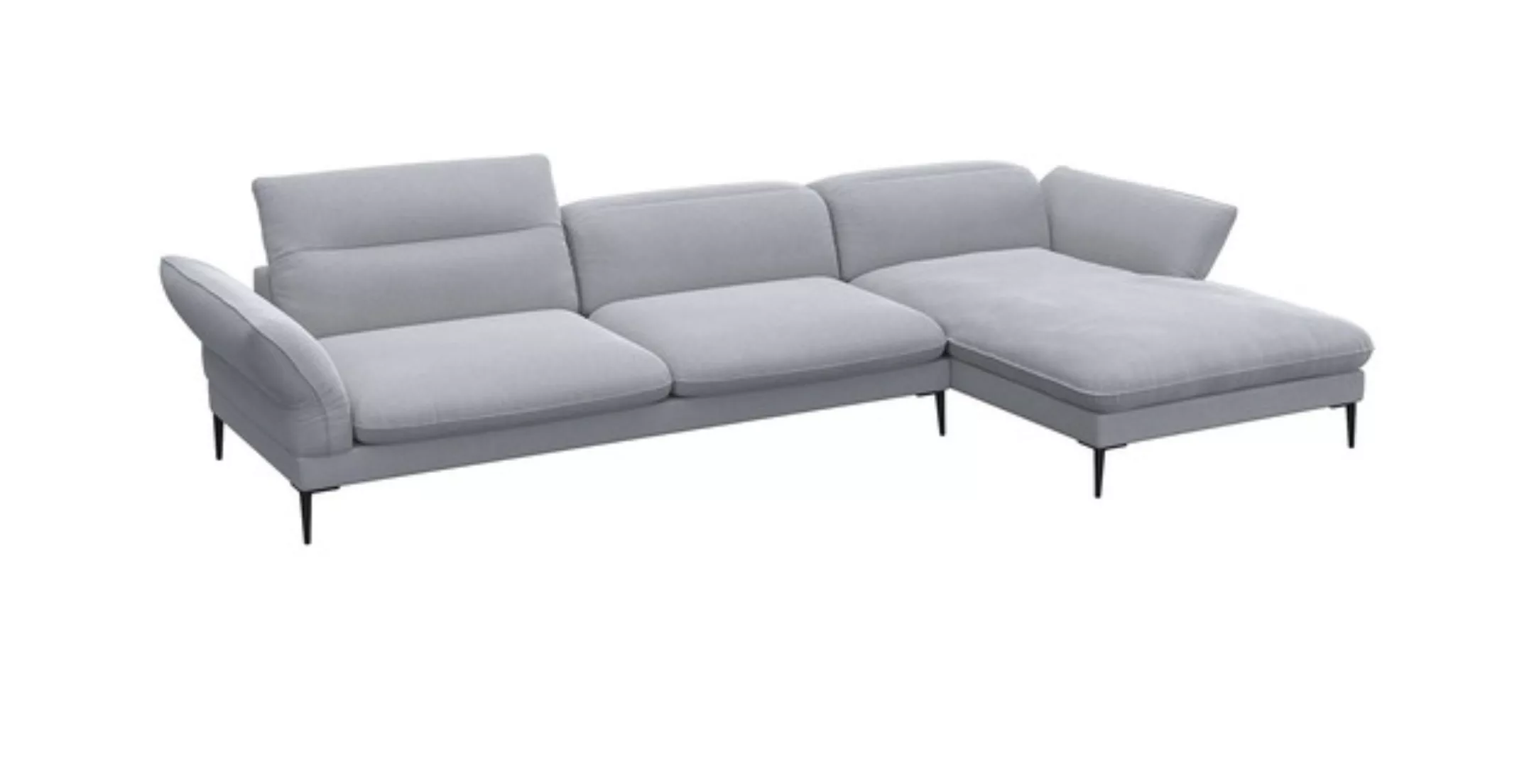 FLEXLUX Ecksofa »Salino, Funktionssofa mit Recamiere, Relaxsofa, Ecksofa«, günstig online kaufen