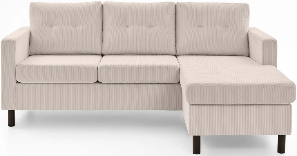 ATLANTIC home collection Ecksofa Tea L-Form, Ecksofa, frei im Raum stellbar günstig online kaufen