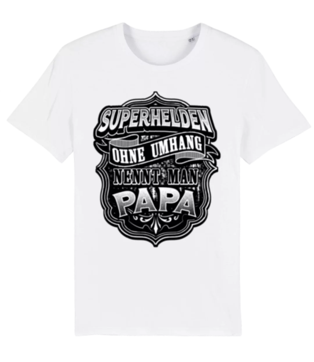 Superhelden Papa · Männer Bio T-Shirt Stanley Stella günstig online kaufen