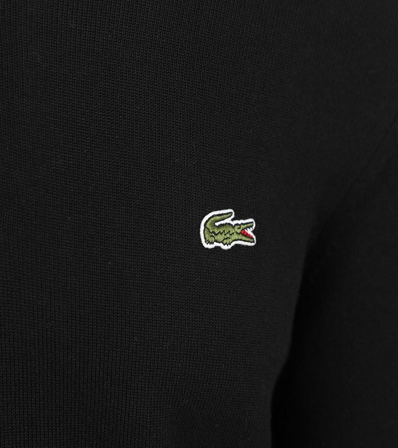 Lacoste Pullover Zipper Schwarz - Größe M günstig online kaufen