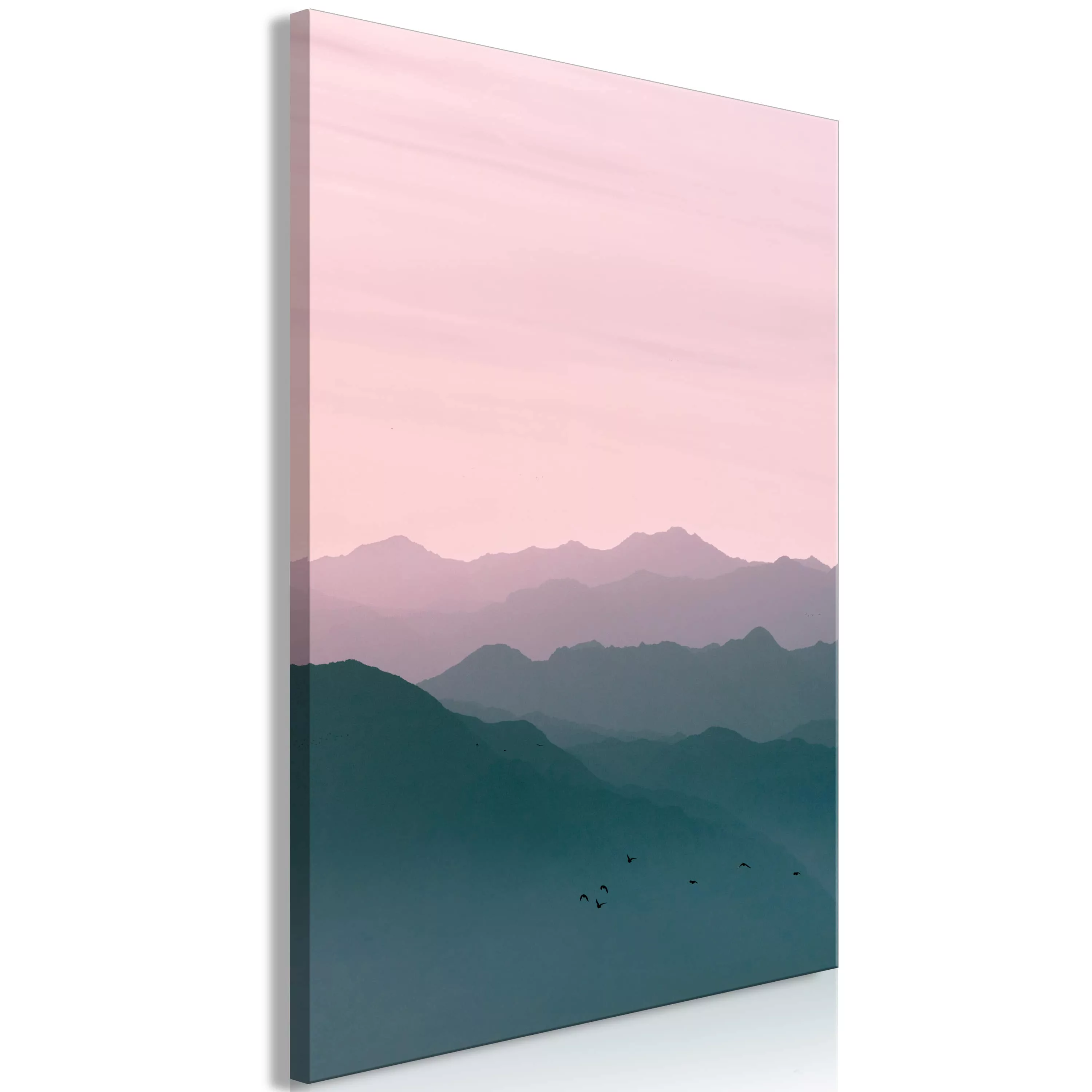 Wandbild - Mountain At Sunrise (1 Part) Vertical günstig online kaufen