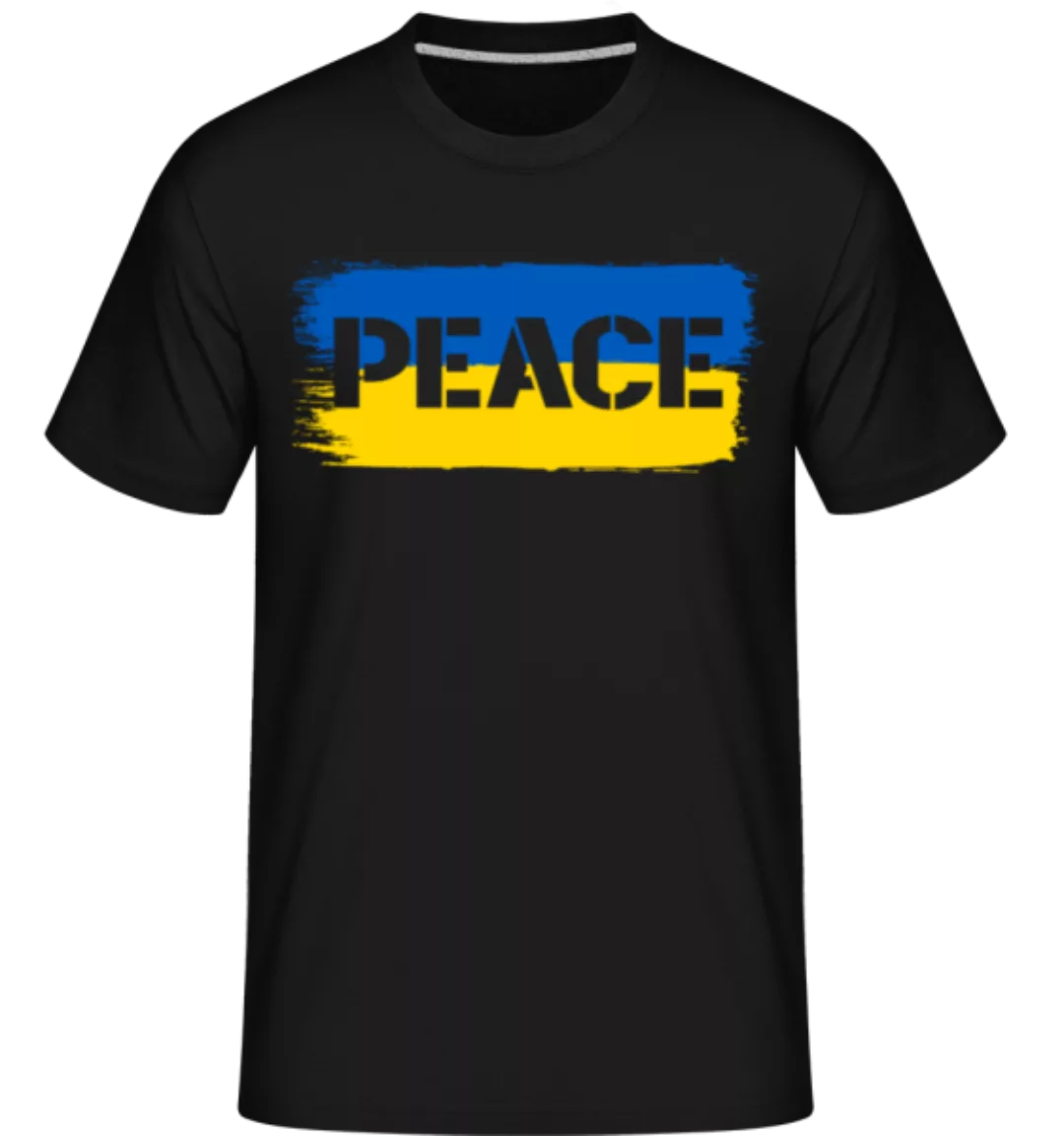Peace Flagge Ukraine · Shirtinator Männer T-Shirt günstig online kaufen