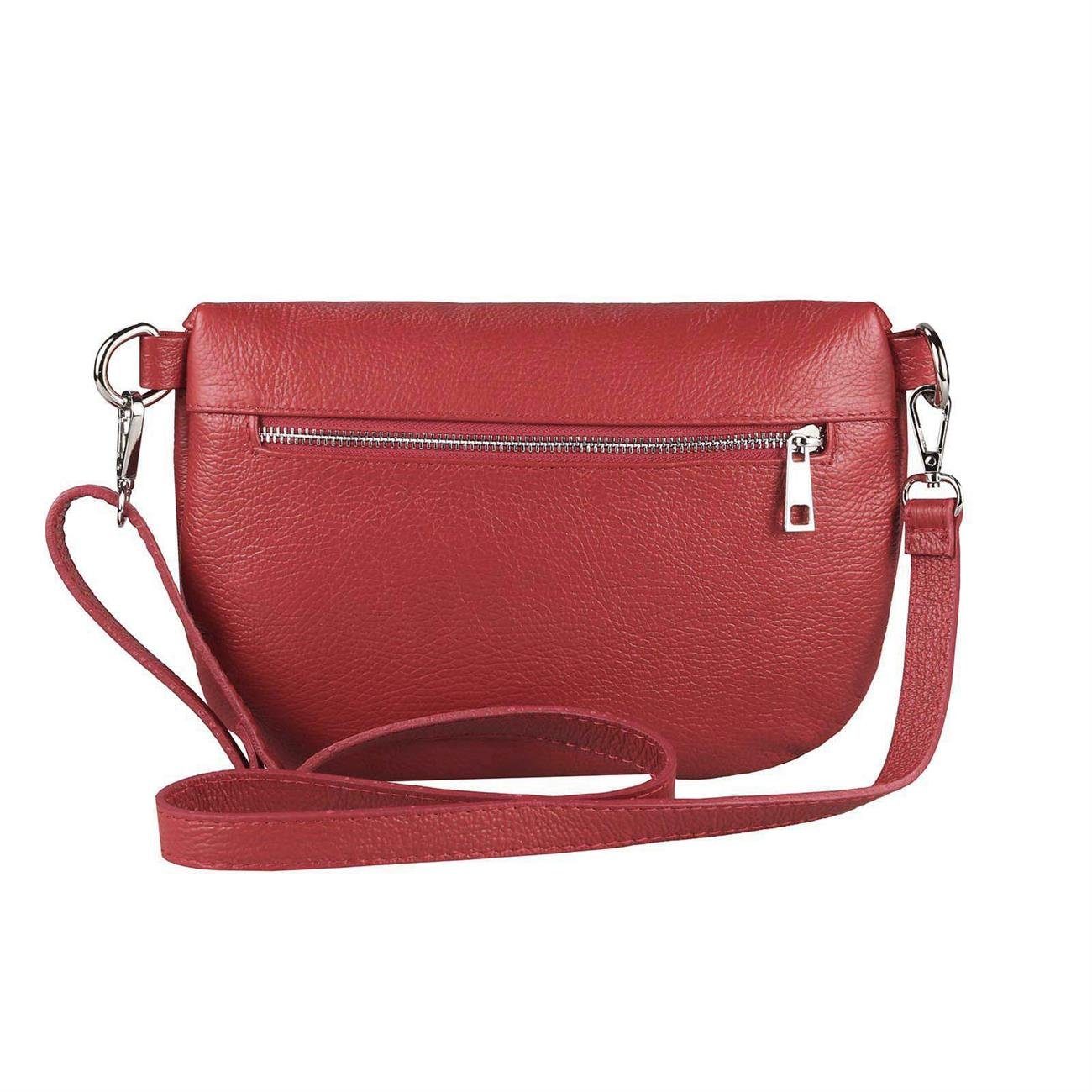 ITALYSHOP24 Bauchtasche Damen Leder Gürteltasche Hüfttasche günstig online kaufen