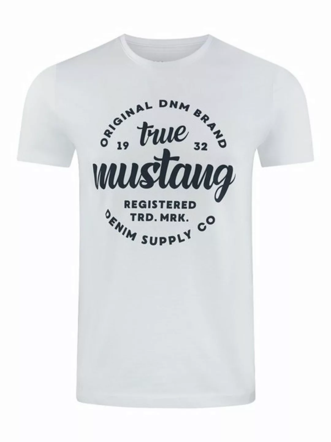 MUSTANG Tshirt Herren Regular Fit S bis 6XL günstig online kaufen