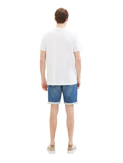 TOM TAILOR Jeansshorts Jeans Shorts Lässige Denim Shorts 7421 in Blau günstig online kaufen