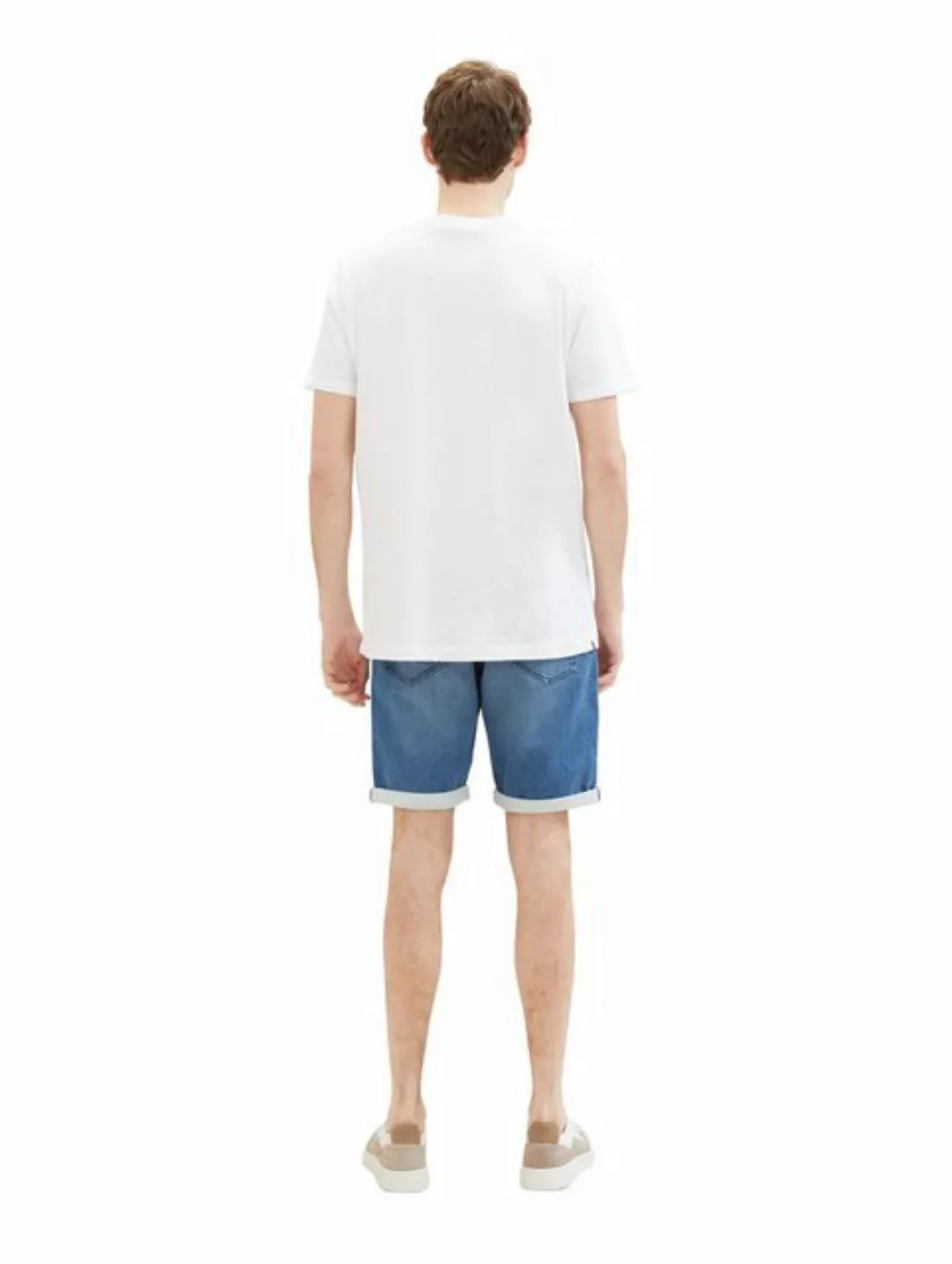 TOM TAILOR Jeansshorts Jeans Shorts Lässige Denim Shorts 7421 in Blau günstig online kaufen