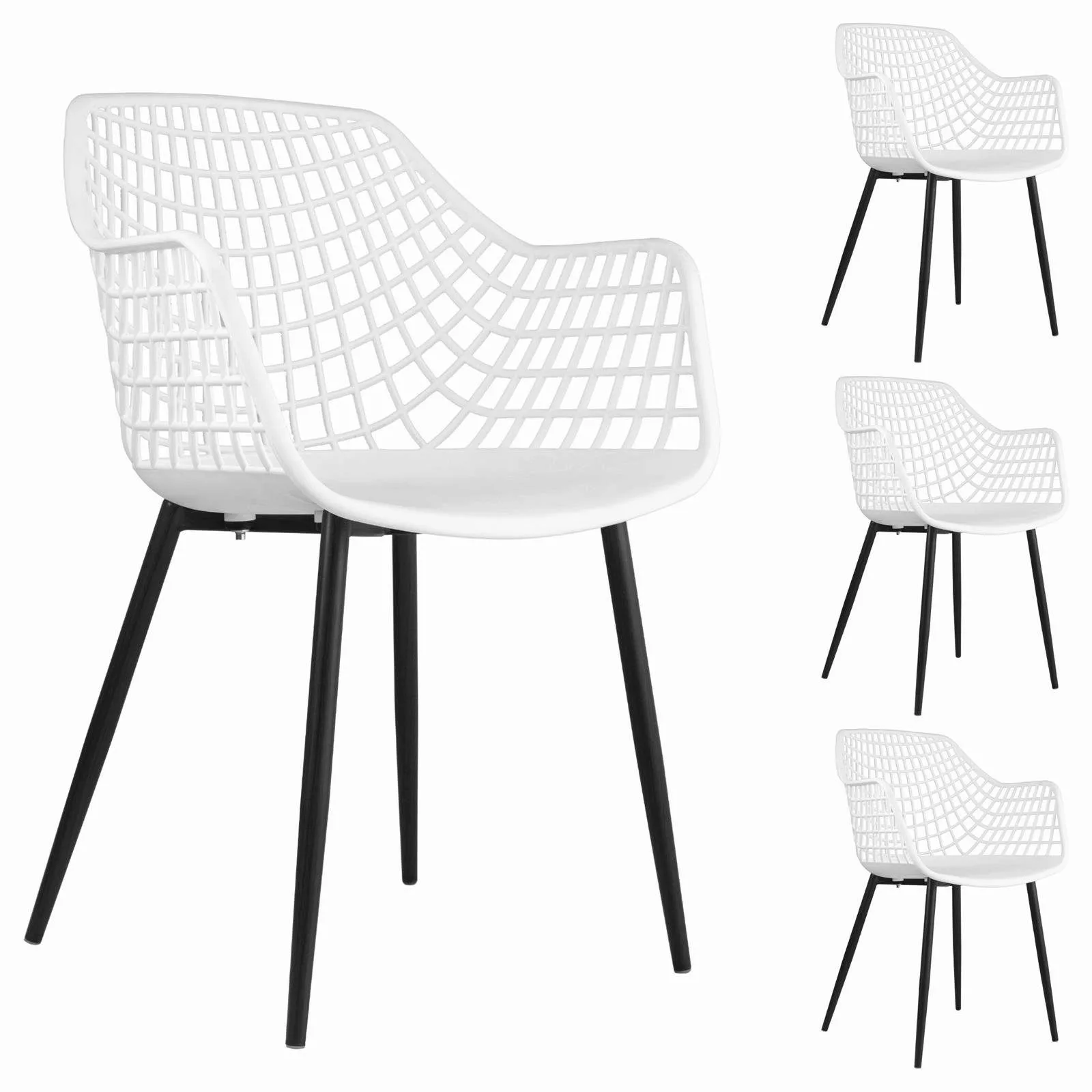 IDIMEX Gartenstuhl LUCIA (4 St), Gartenstuhl günstig online kaufen