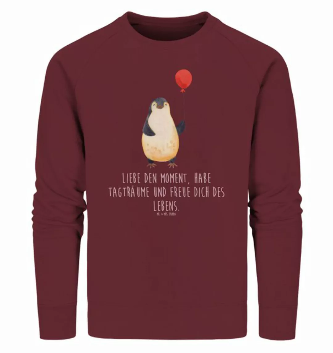 Mr. & Mrs. Panda Longpullover Größe XS Pinguin Luftballon - Burgundy - Gesc günstig online kaufen