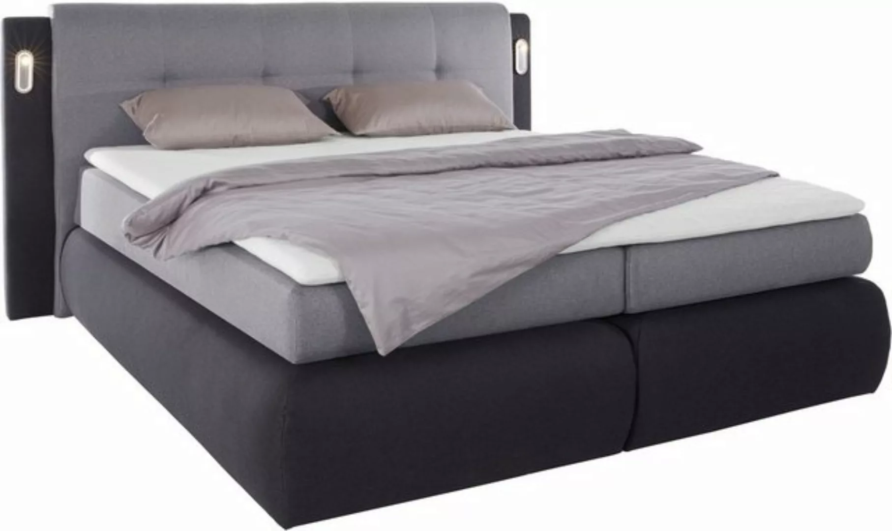 COLLECTION AB Boxspringbett Borna, inklusive Bettkasten, LED-Beleuchtung un günstig online kaufen