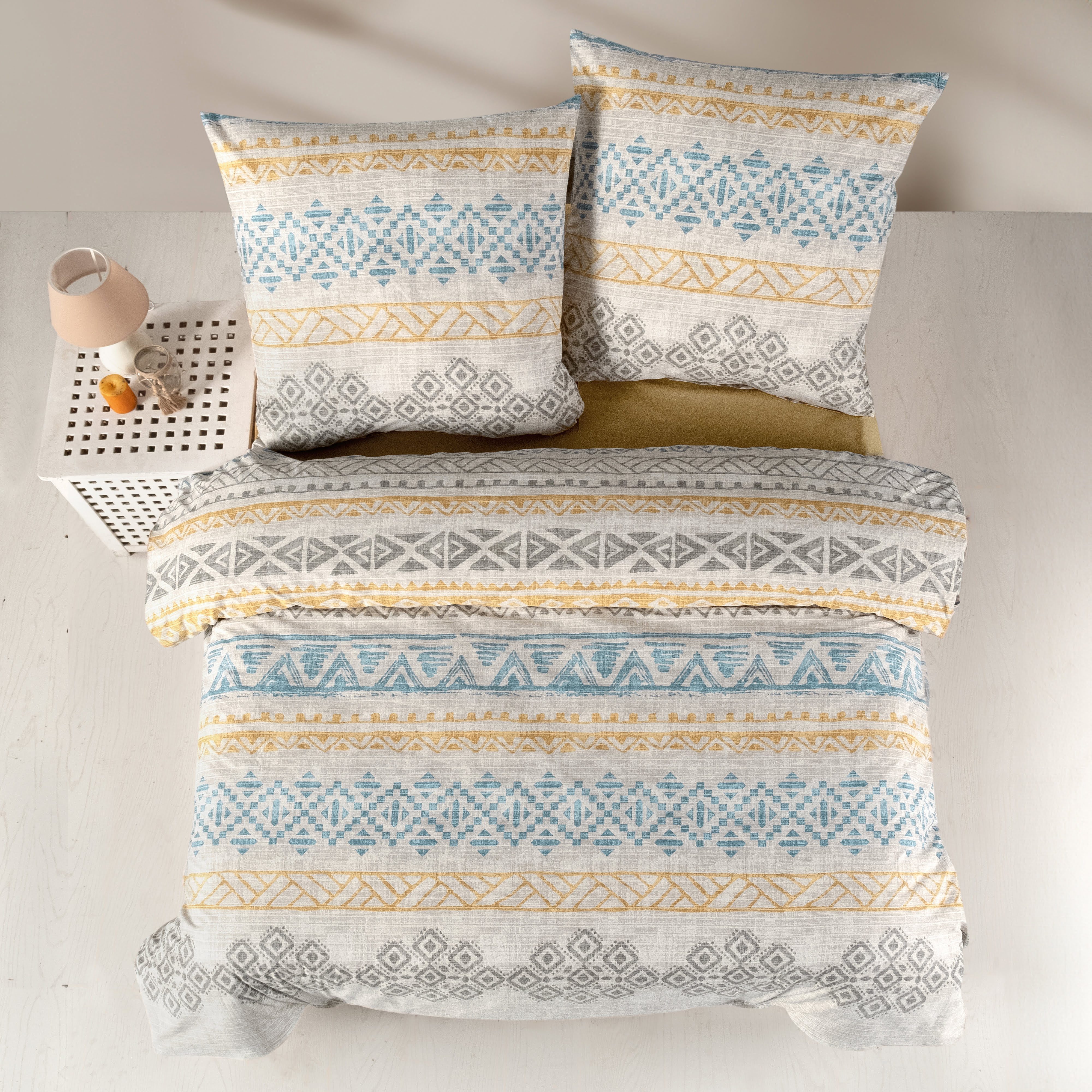 yadetextil Bettwäsche 200x200 cm, Renforce, 3 günstig online kaufen