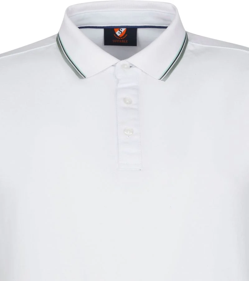 Suitable Poloshirt Jesse Weiß - Größe 3XL günstig online kaufen