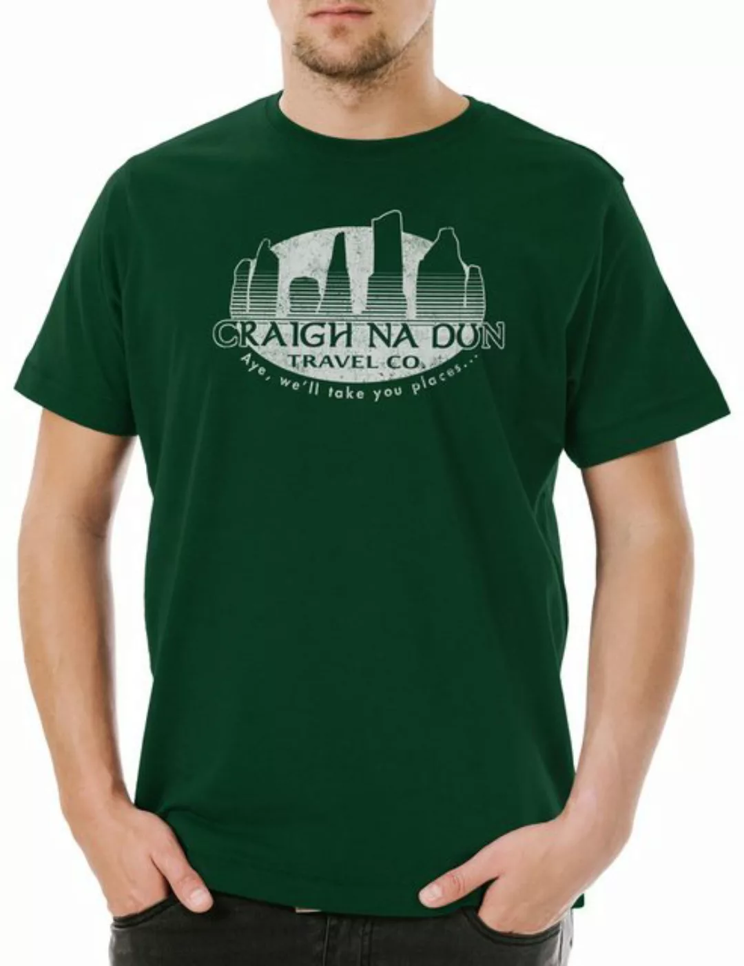 Urban Backwoods Print-Shirt Craigh Na Dun Travel Co. Herren T-Shirt Outland günstig online kaufen