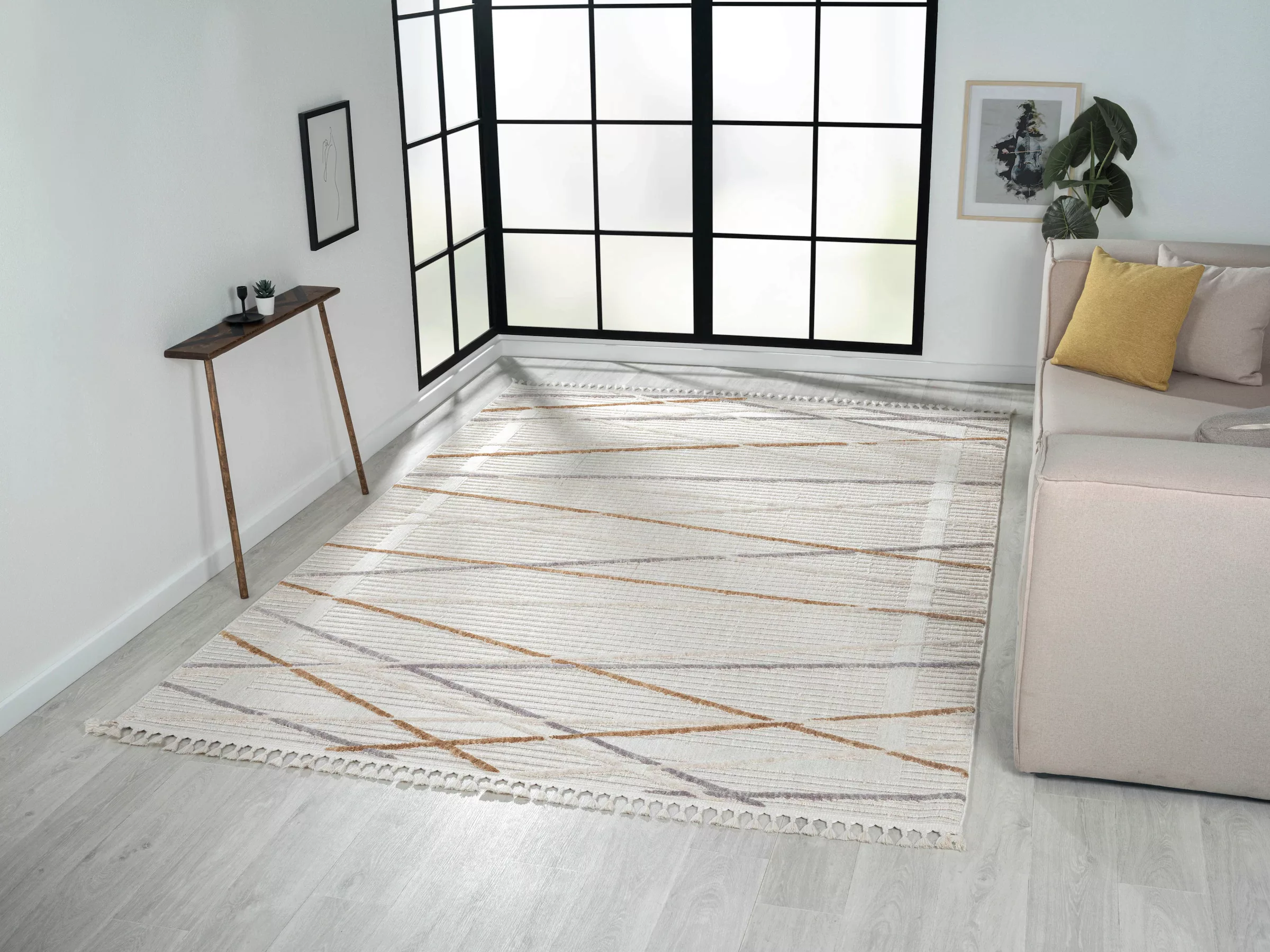 Myflair Möbel & Accessoires Teppich »Luana 1, LAGERRÄUMUNG!«, rechteckig, 1 günstig online kaufen