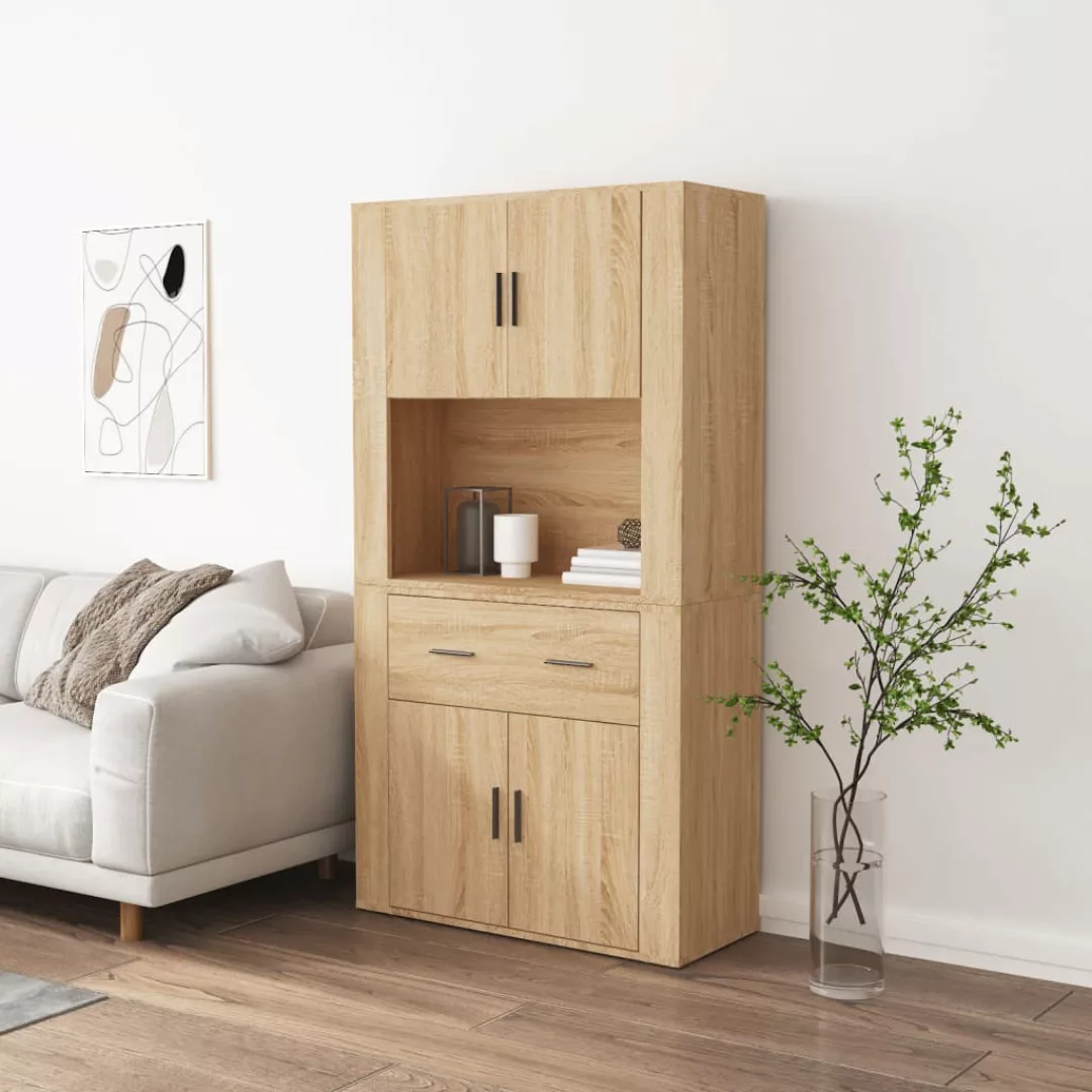 Vidaxl Highboard Sonoma-eiche Holzwerkstoff günstig online kaufen