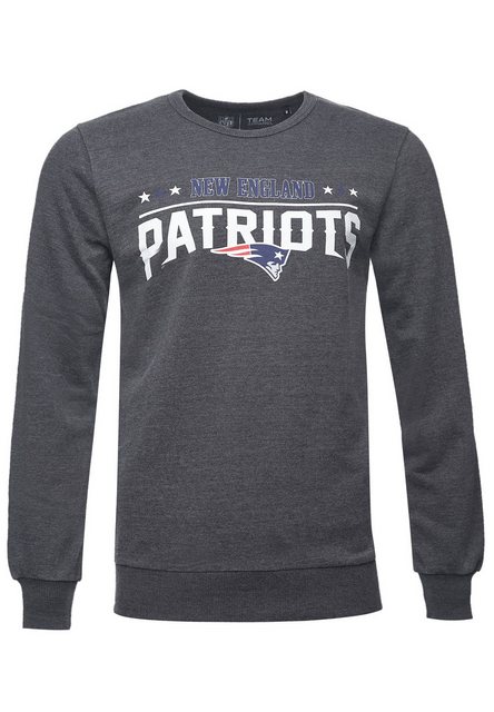 Recovered Sweatshirt New England Patriots GOTS zertifizierte Bio-Baumwolle günstig online kaufen