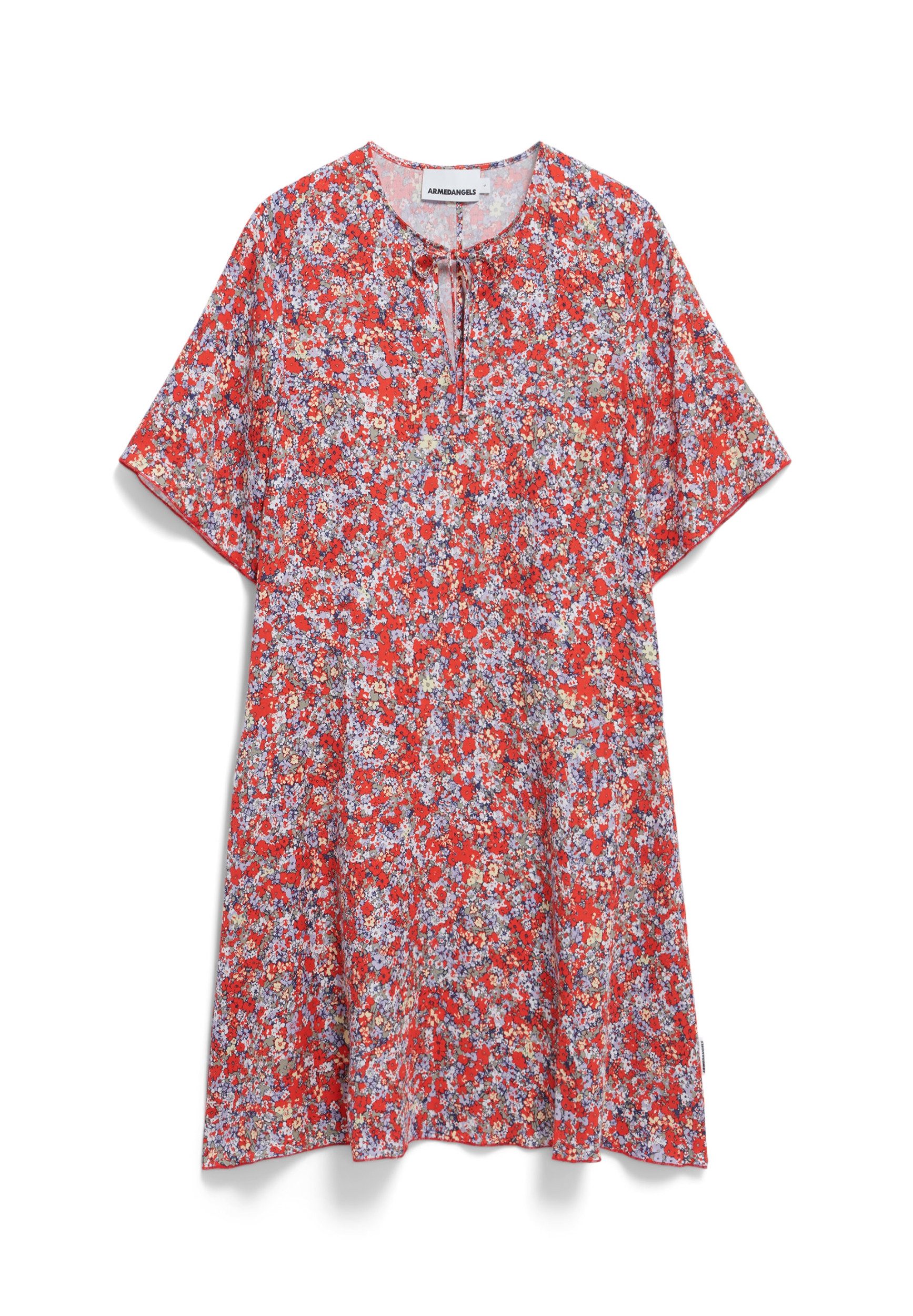 Armedangels Jerseykleid MAAERHA MOSAIC LINO Webkleid günstig online kaufen