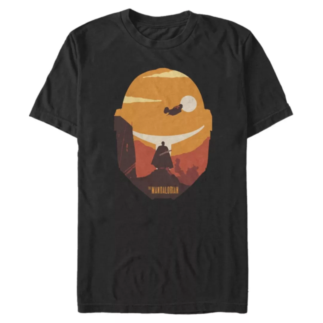 Star Wars - The Mandalorian - Moff Gideon Dark Saber Poster - Männer T-Shir günstig online kaufen