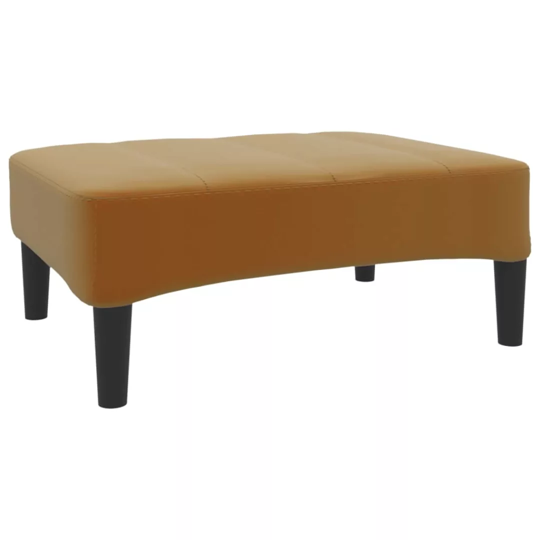 Fußhocker Braun 78x56x32 Cm Samt günstig online kaufen