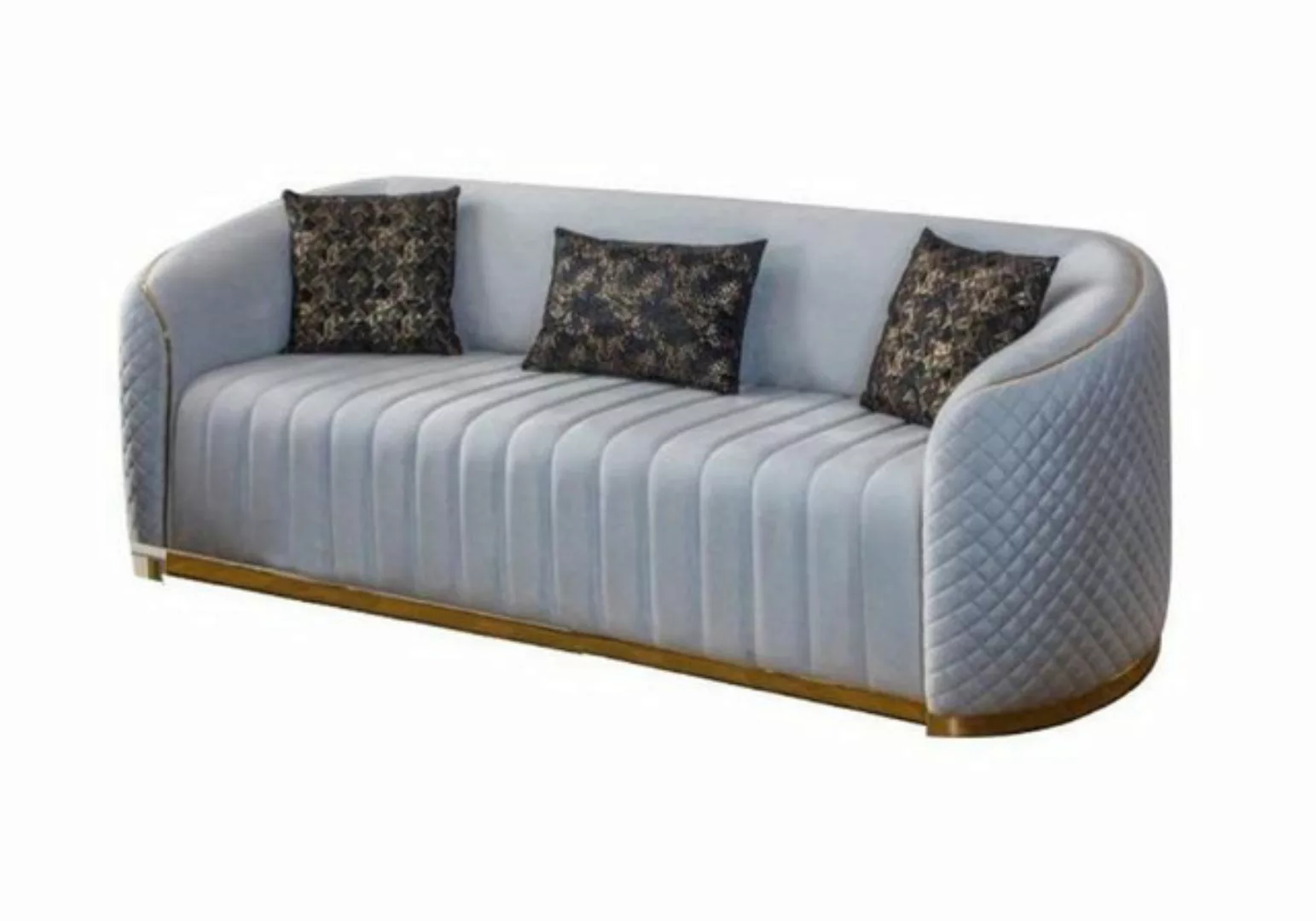 JVmoebel 3-Sitzer Sofa Luxus Wohnzimmer Modern Dreisitzer Möbel Sofa 3 Sitz günstig online kaufen