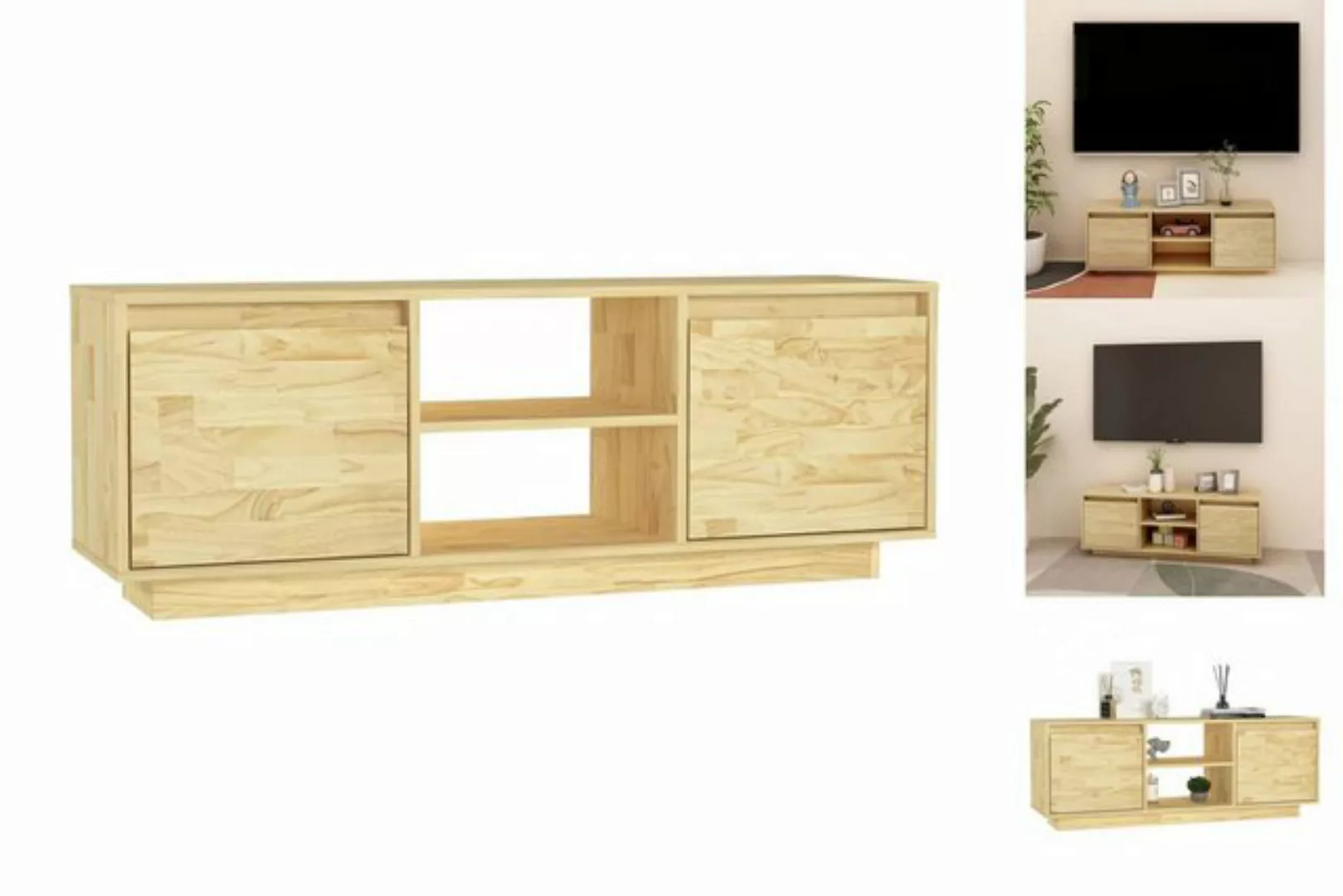 vidaXL TV-Schrank TV Schrank Fernsehschrank Lowboard Regal Sideboard 110x30 günstig online kaufen