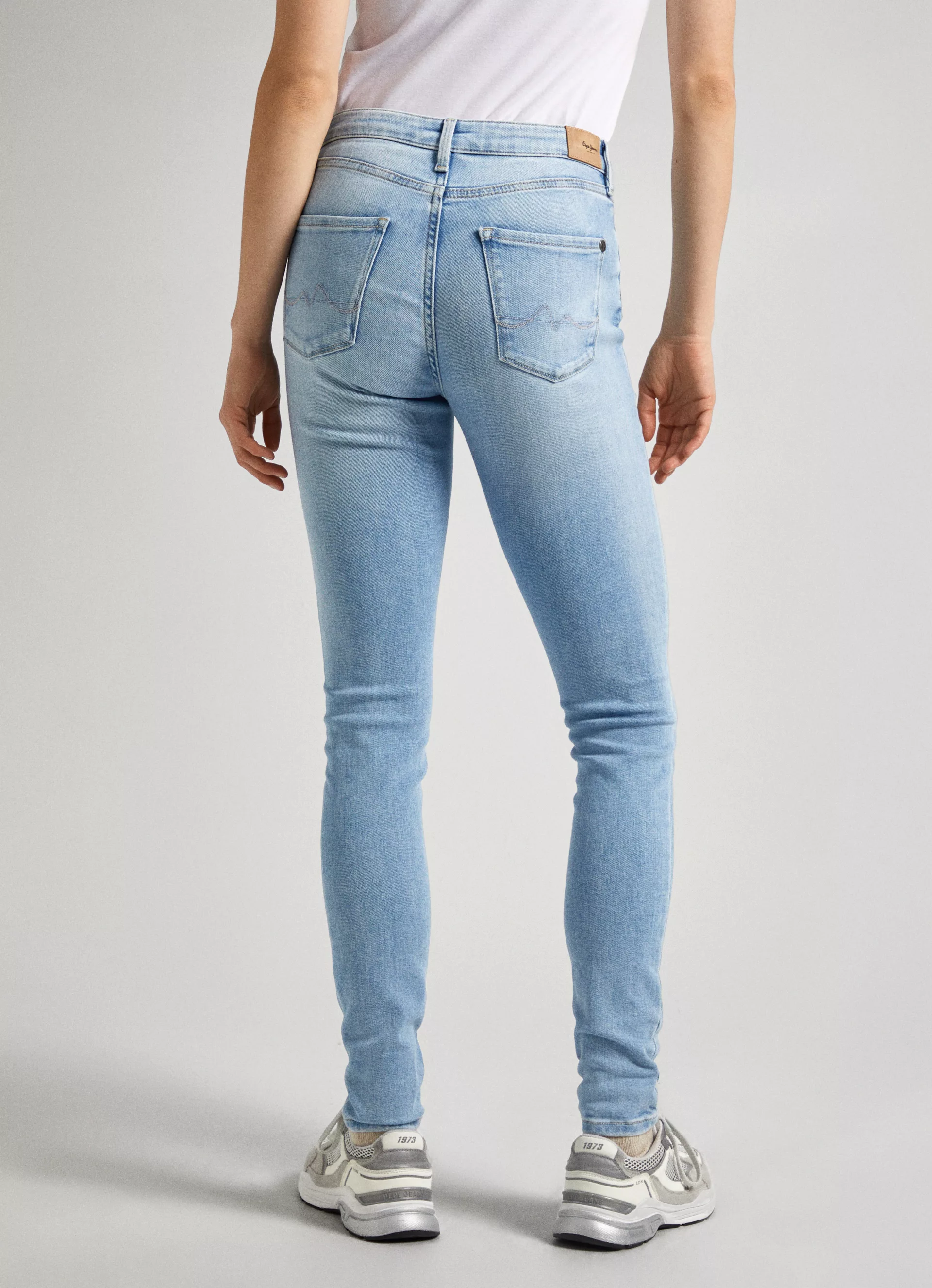 Pepe Jeans Skinny-fit-Jeans, in Used-Optik günstig online kaufen