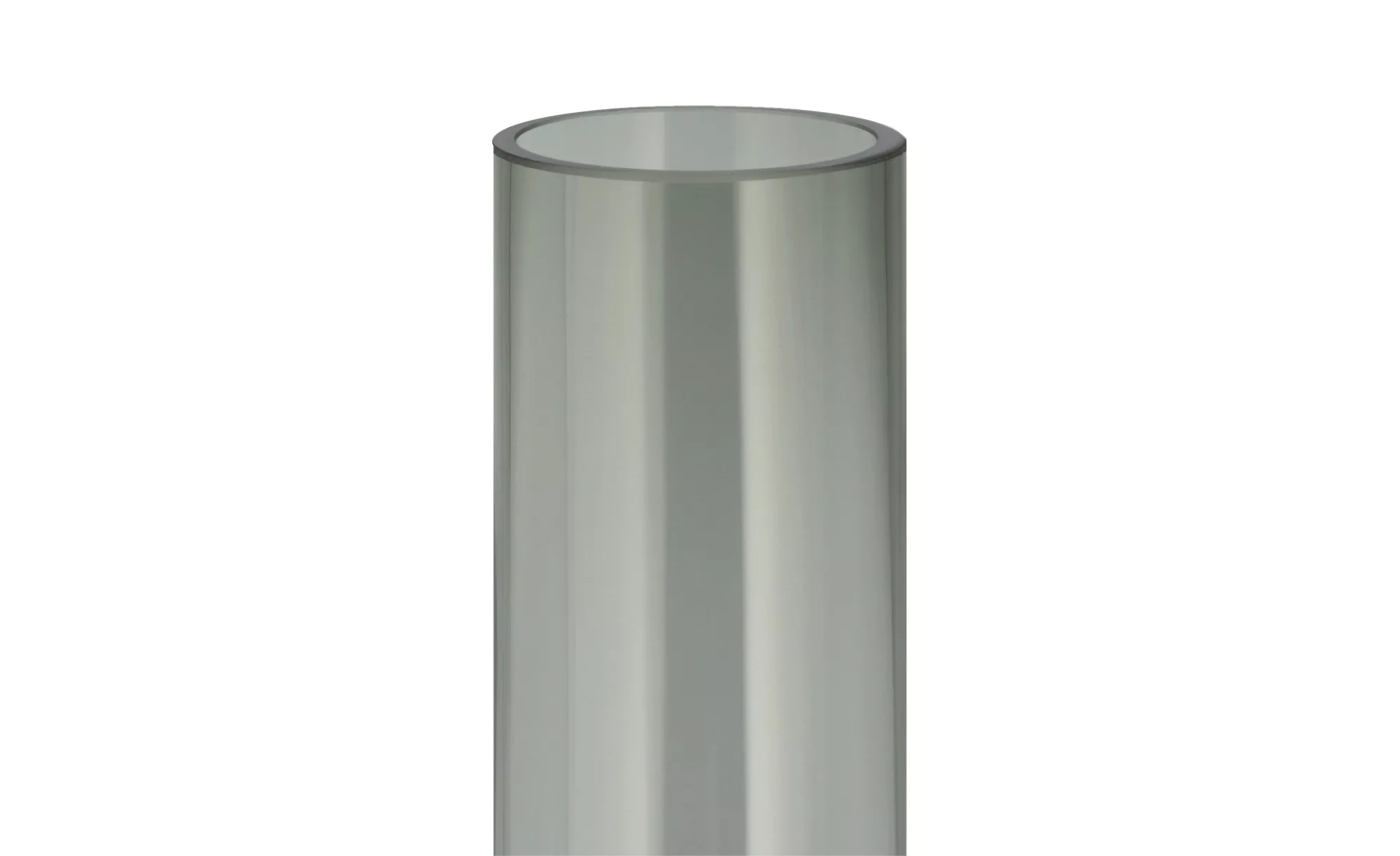 Peill+Putzler Vase - grau - Glas - 45 cm - Sconto günstig online kaufen