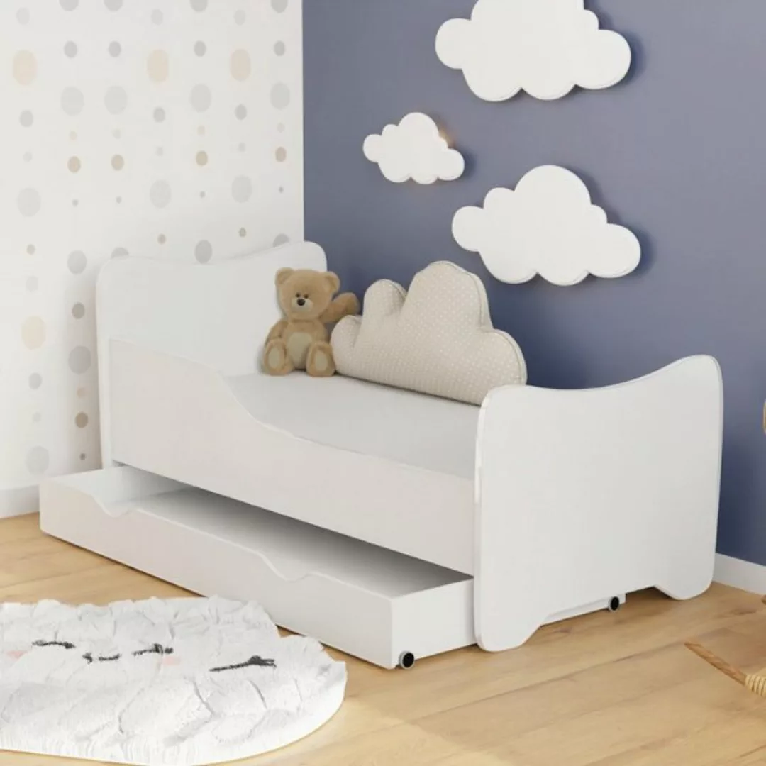 Stillerbursch Jugendbett Kinderbett 70x140 Schublade Matratze Rausfallschut günstig online kaufen