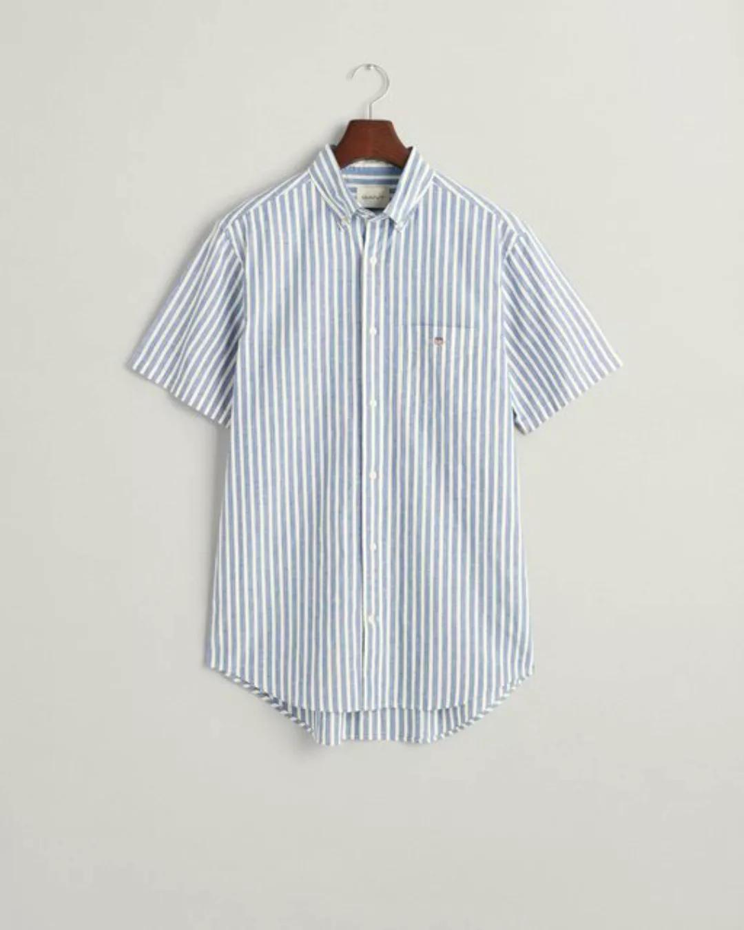 Gant Blusenshirt REG COTTON LINEN STRIPE SS SHIRT günstig online kaufen