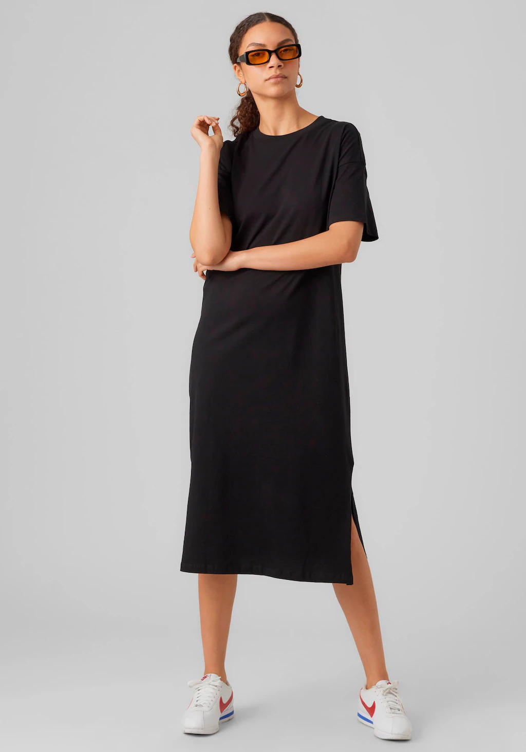 Vero Moda Sommerkleid VMMOLLY SS OVERSIZE CALF DRESS NOOS günstig online kaufen