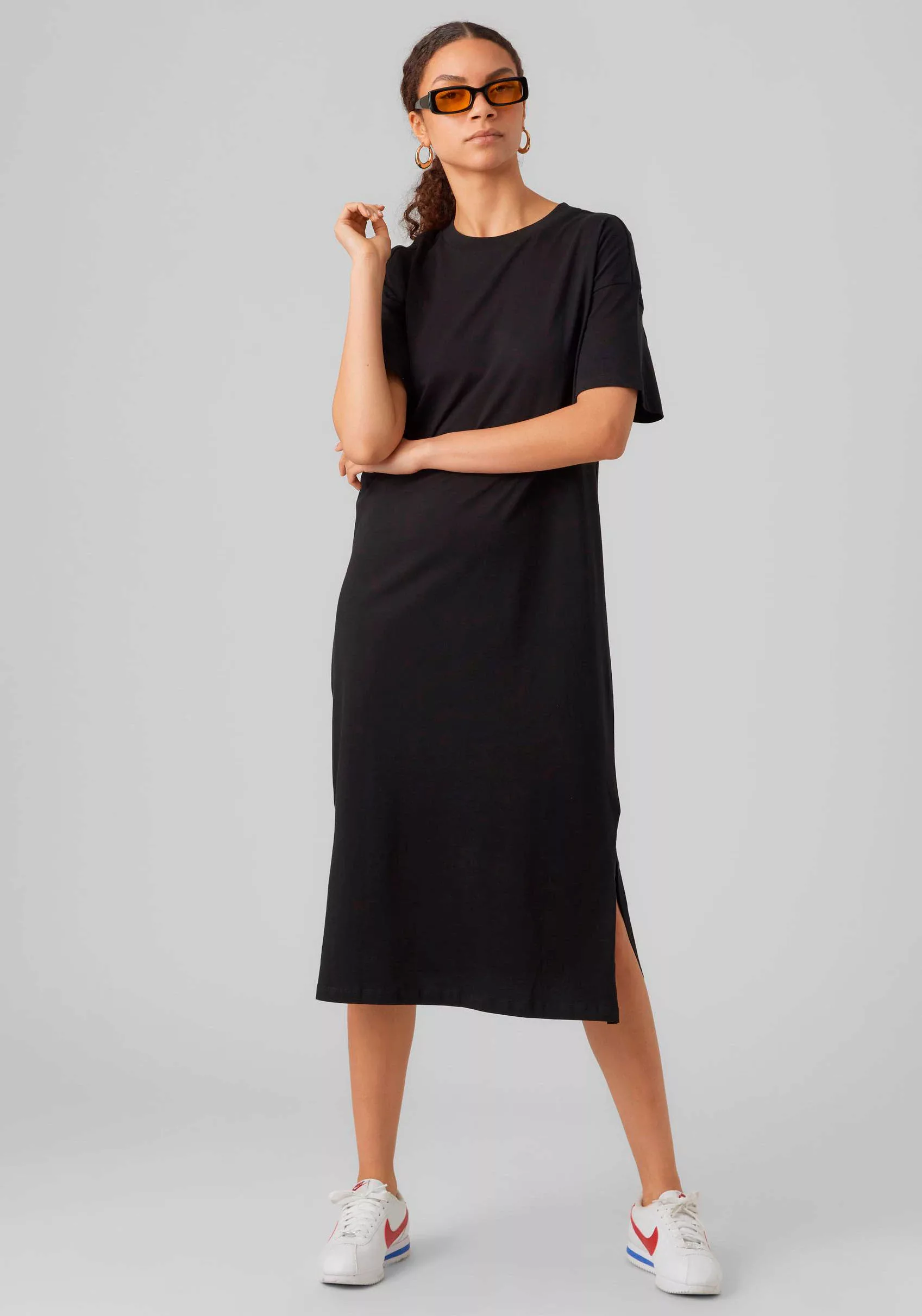Vero Moda Sommerkleid "VMMOLLY SS OVERSIZE CALF DRESS NOOS" günstig online kaufen