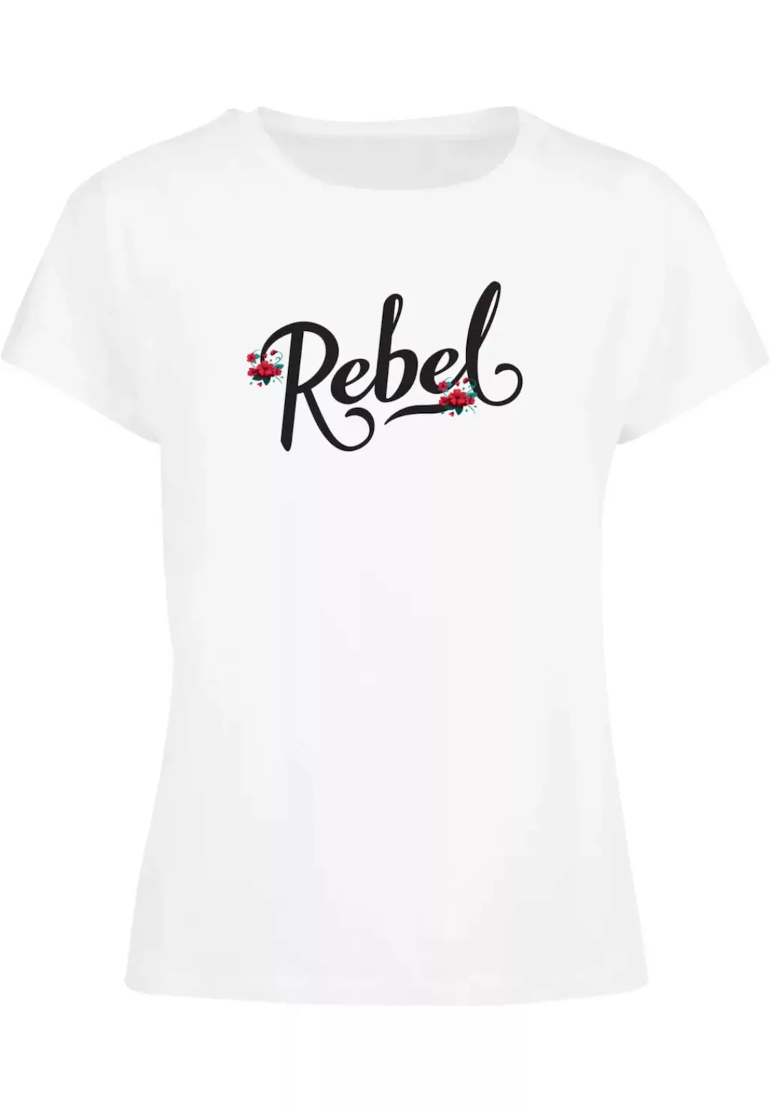 Merchcode T-Shirt "Merchcode Damen Ladies Frida Kahlo - Rebel one Box Tee" günstig online kaufen