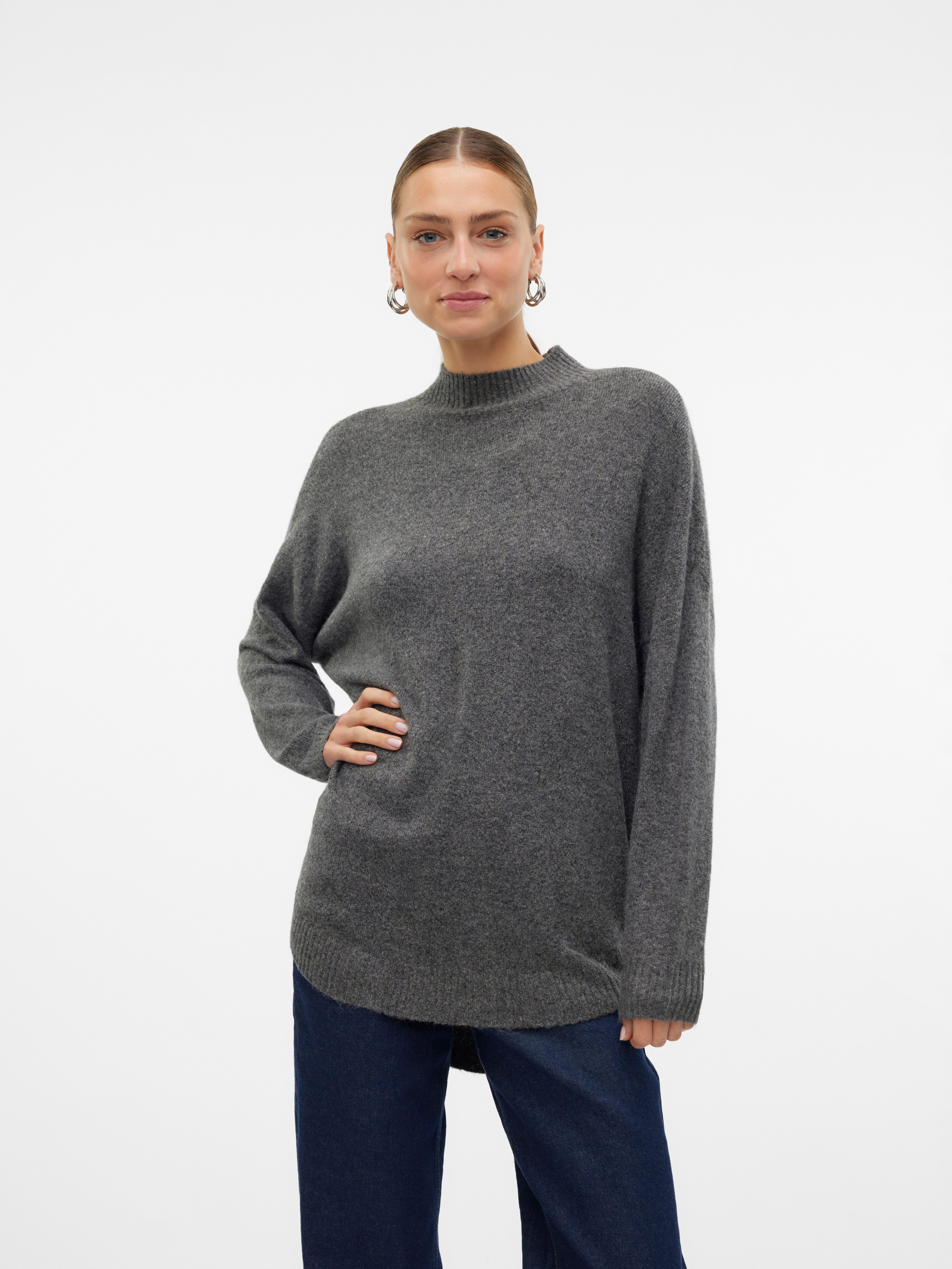 Vero Moda Strickpullover VMPLAZA LS HIGHNECK günstig online kaufen